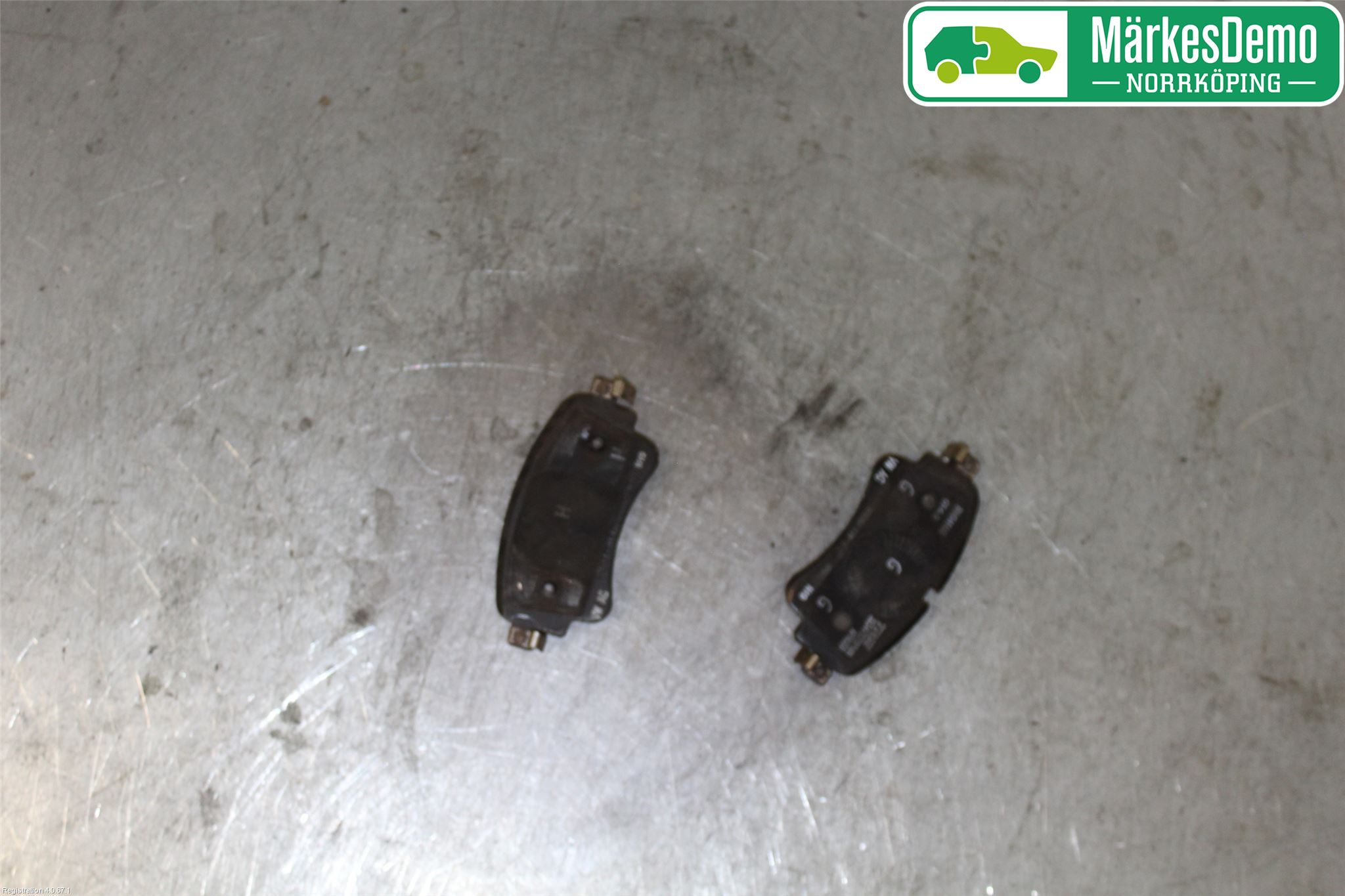 Audi A4/S4 B9 16-19 Bremsebelegg Bak