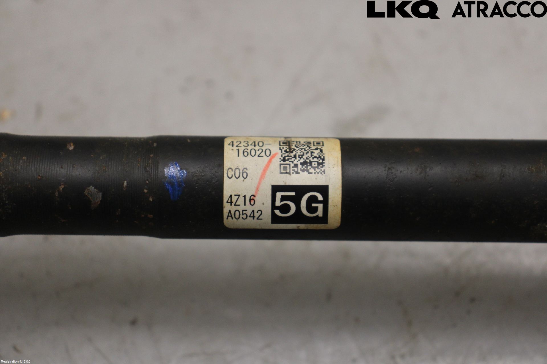 Toyota COROLLA CROSS XG10 22- Drivaksel Bak Kompl Høyre