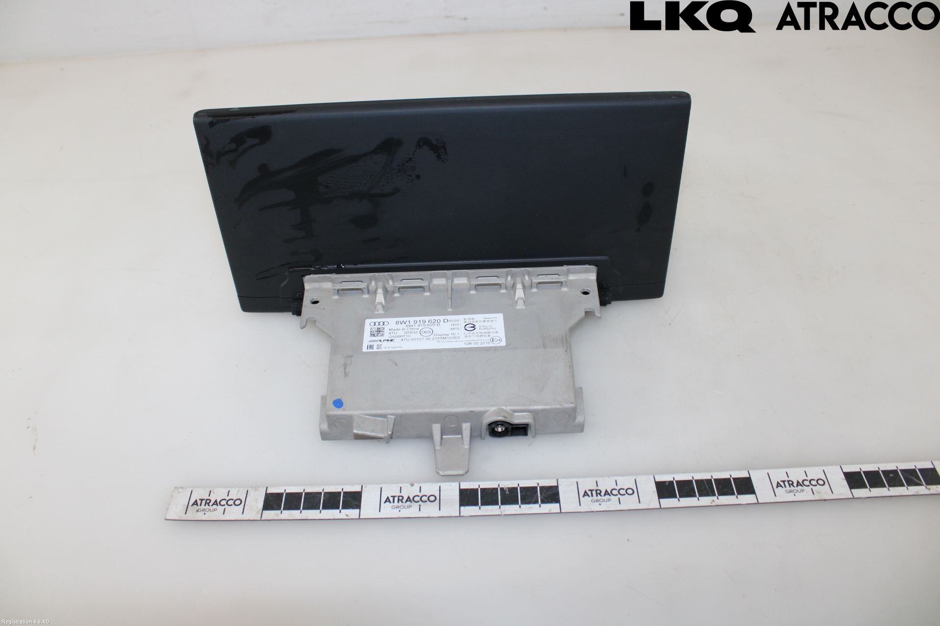 Audi A4/S4 B9 20- Instr Skjerm Dvd-Gps-Ac-Tlf