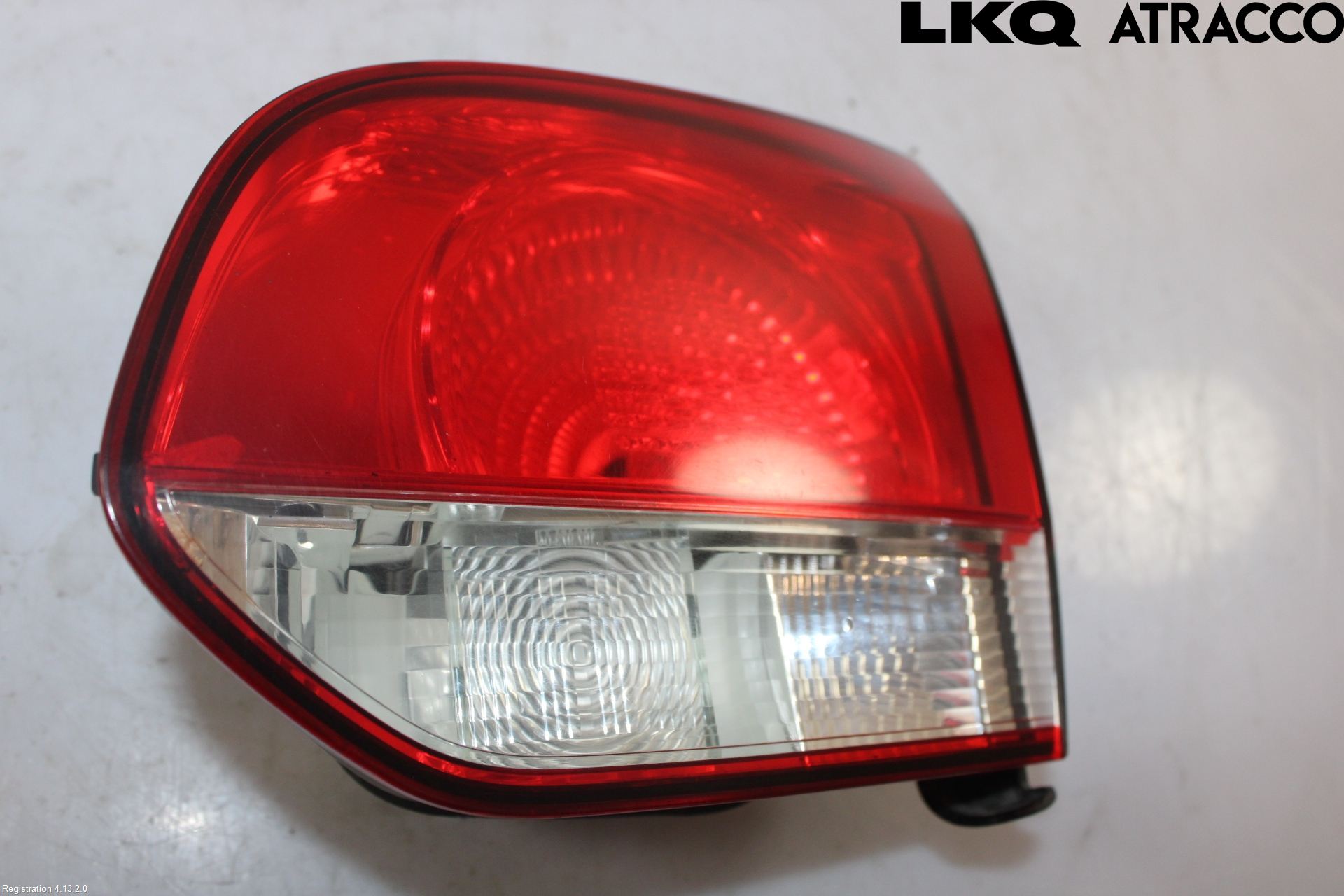 Volkswagen VW GOLF VI 09-13 Baklykt Høyre  På Luke(Indre)