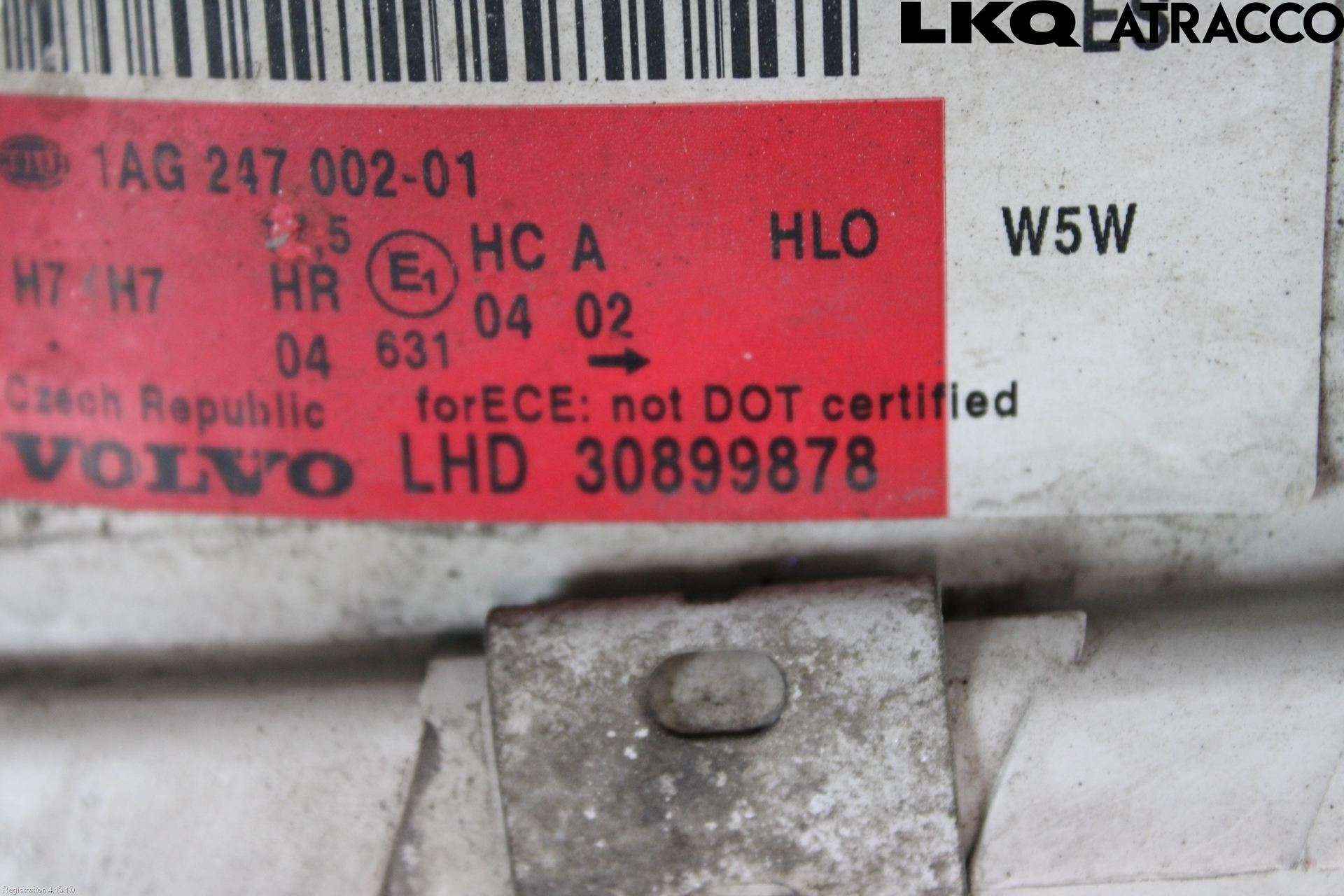 Volvo S40/V40    96-04 Frontlykt Venstre