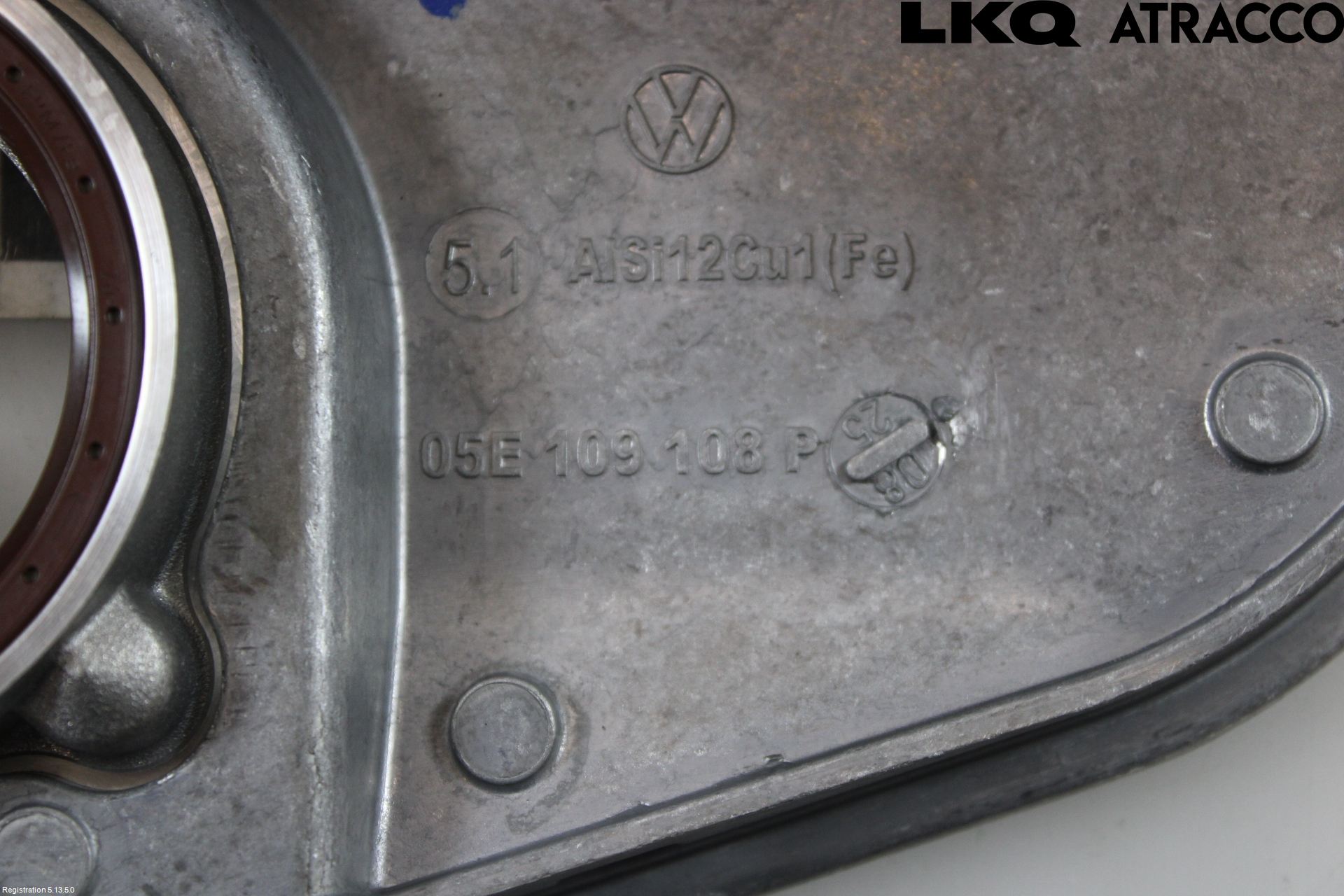 Audi A3/S3 8Y 21- Registerreim Deksel