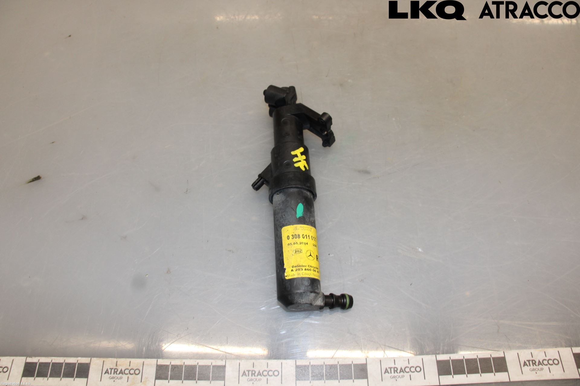 Mercedes-Benz MB C (203) 00-07 Spylerdyse Frontlykter