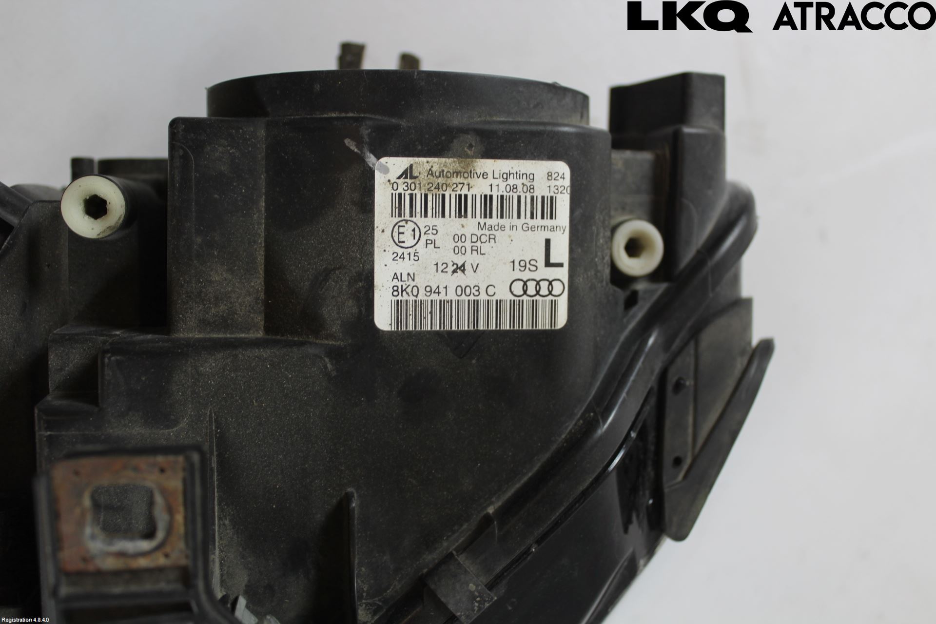 Audi A4/S4 08-11 Frontlykt Venstre