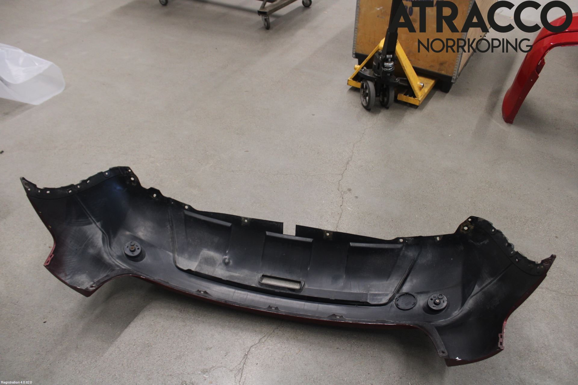 Nissan QASHQAI 10-14 Støtfanger Bak Overtrekk