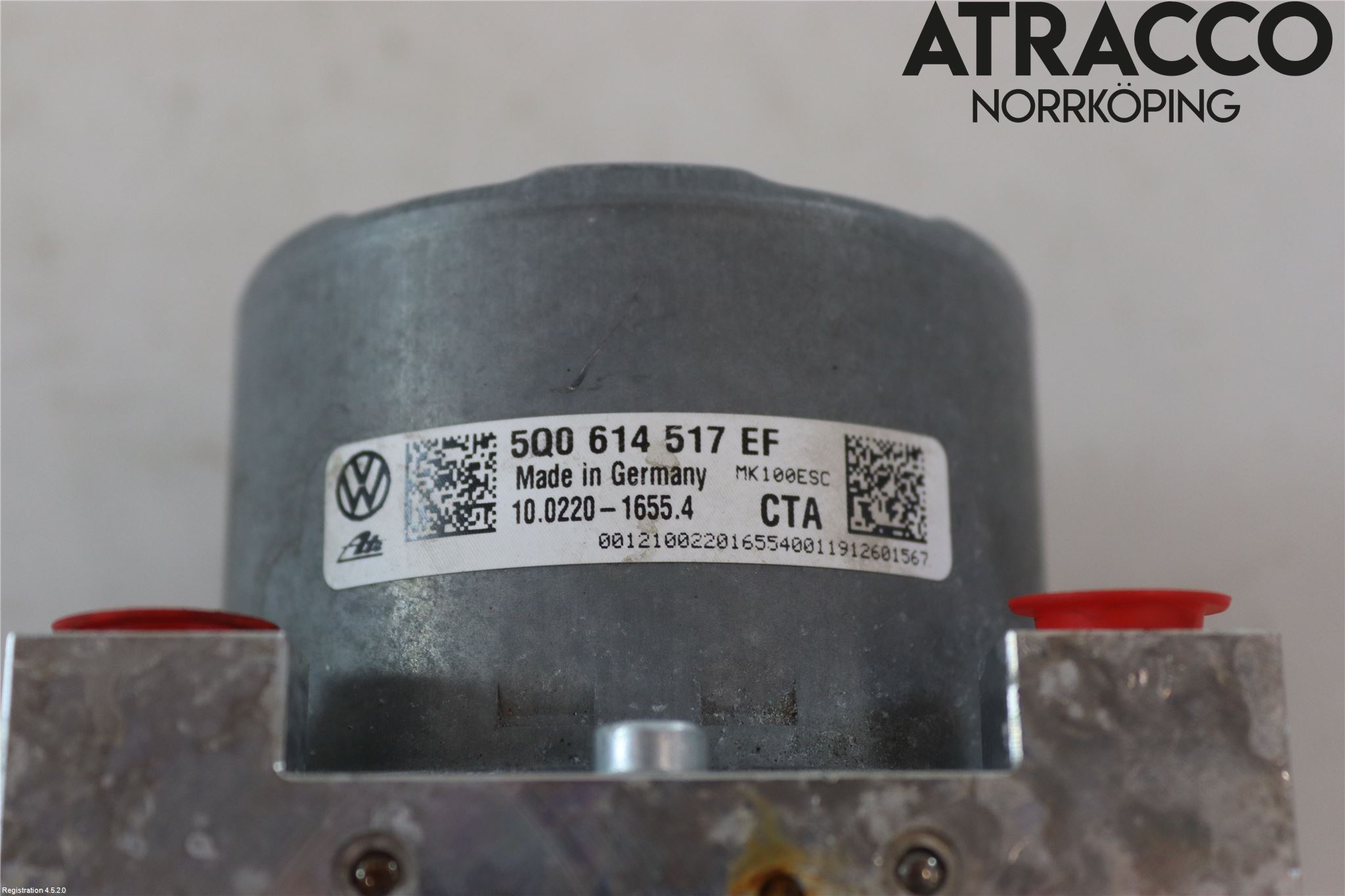 Volkswagen VW GOLF / E-GOLF VII 13-20 Abs Hydraulikkaggregat