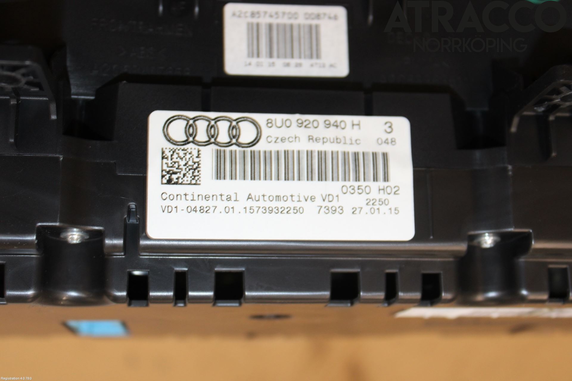 Audi Q3 8U 12-18 Instr Kombinert