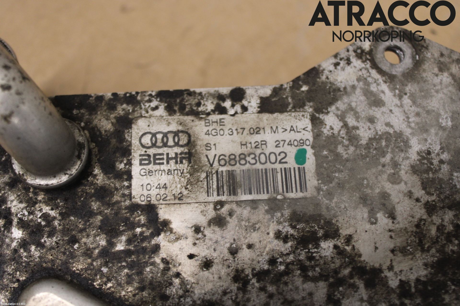 Audi A6/S6 4G 11-18 Radiator Oljekjøler Automatgea