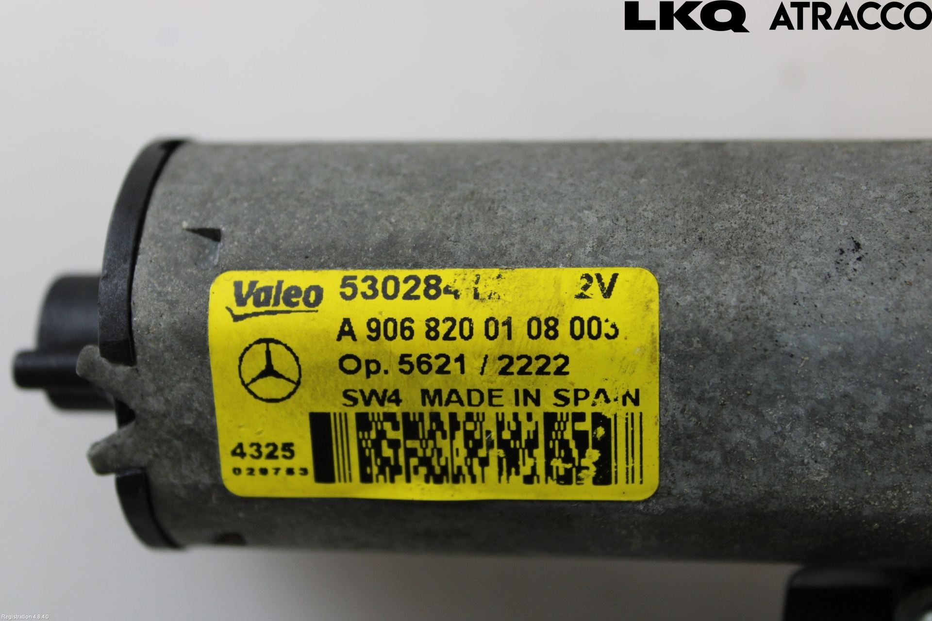 Mercedes-Benz MB SPRINTER (W906) 06-18 Viskermotor Bakluke