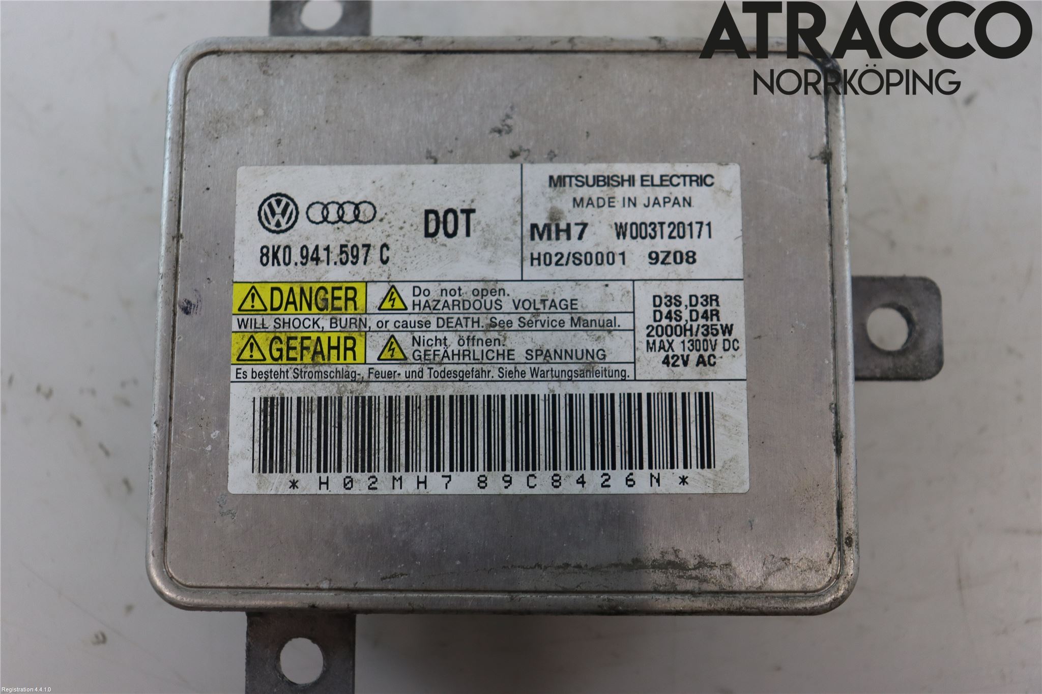 Audi A6/S6     05-11 Styreenhet Xenon