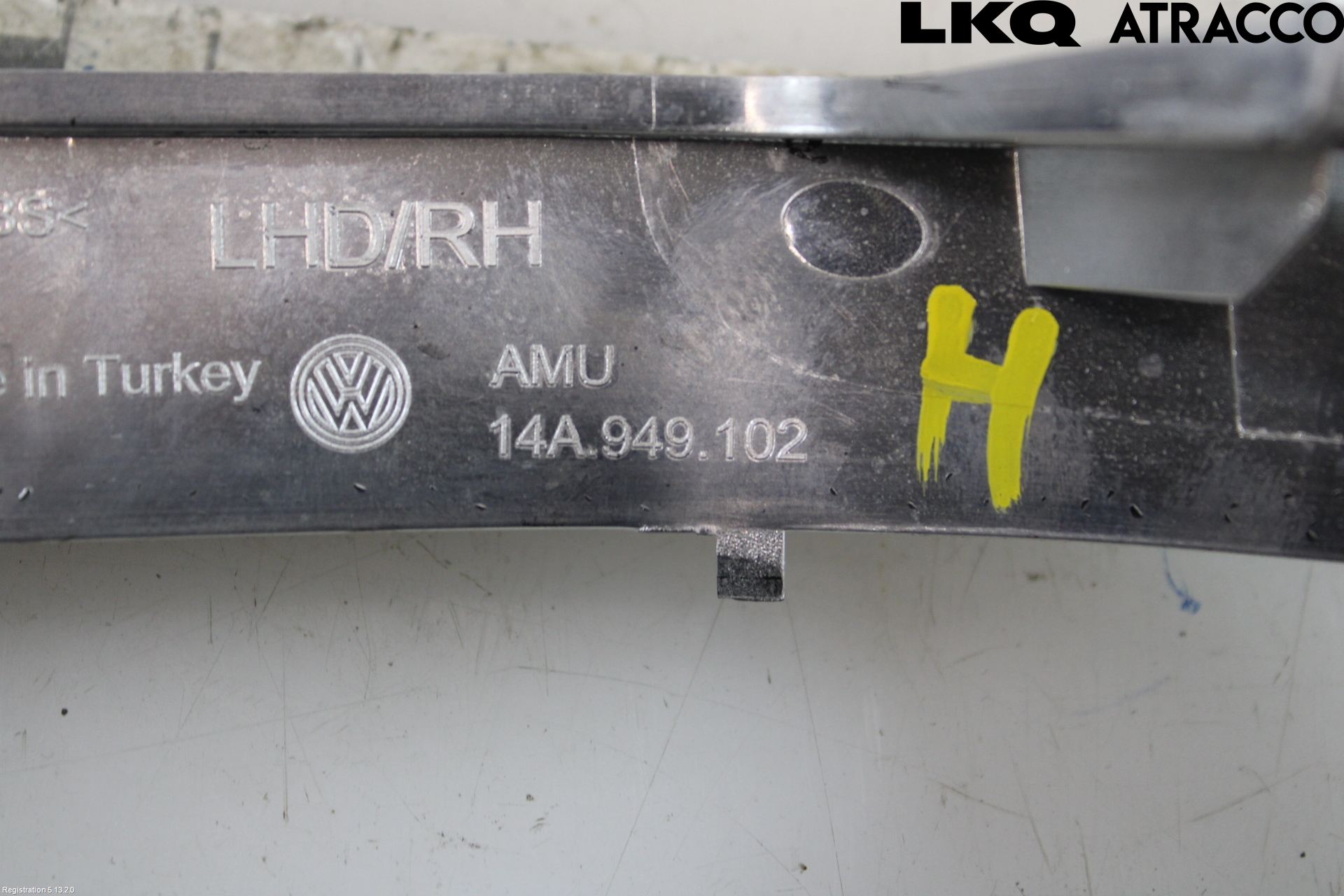 Volkswagen VW ID.7/TOURER 24- Blinklykt Foran Høyre Glass