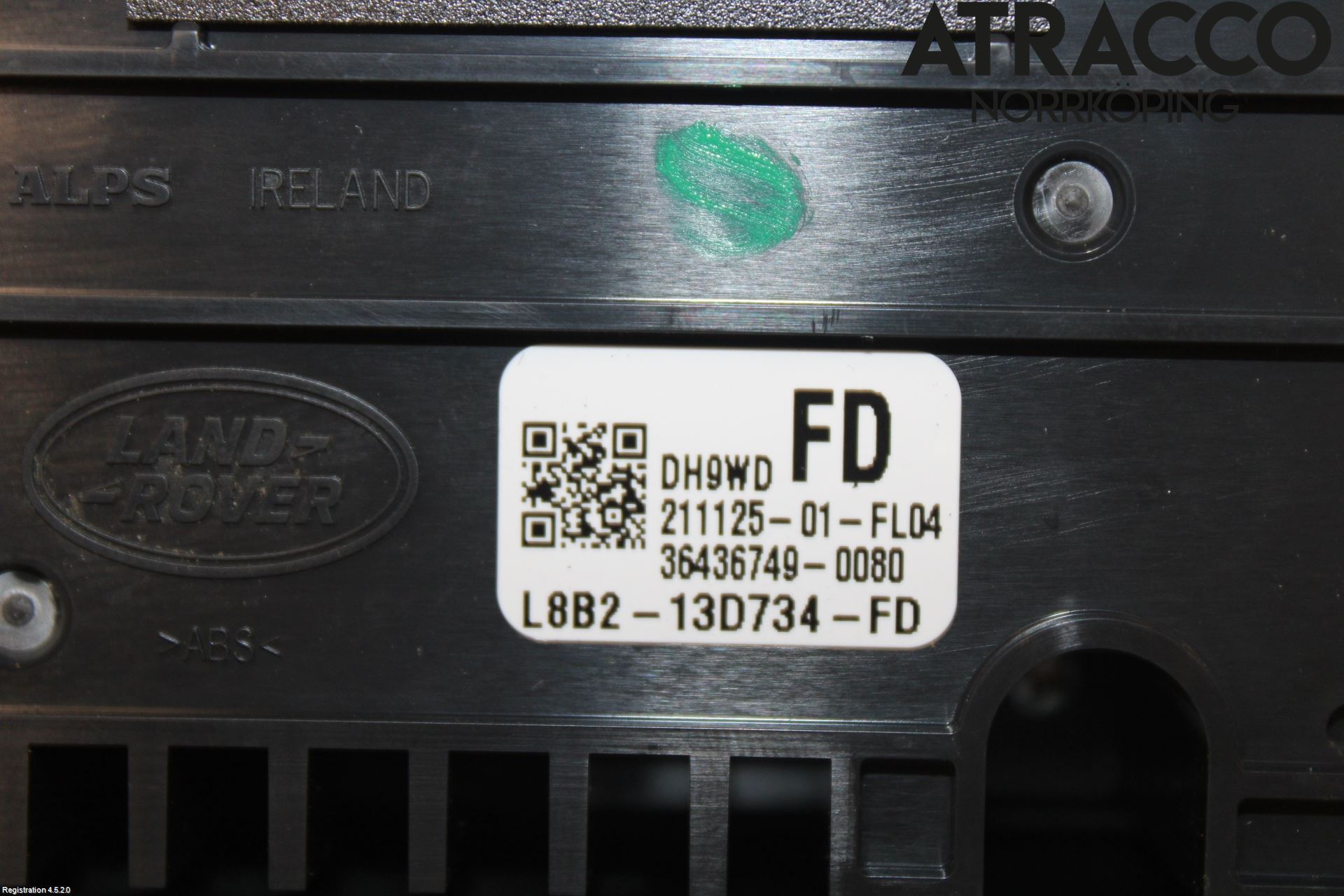 Landrover DEFENDER (L663) 20- Varmeapparat Panel(Regulering)