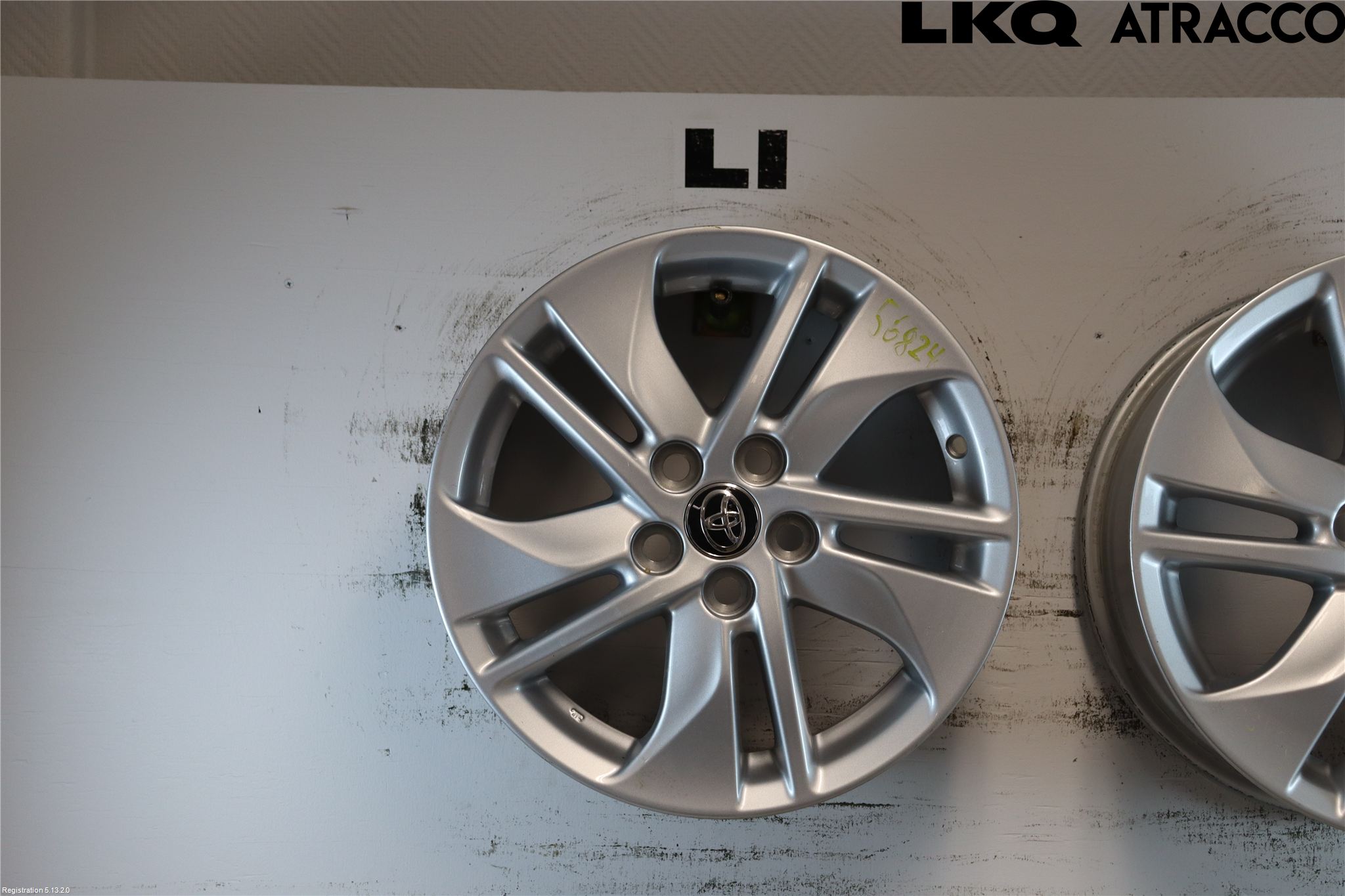 Toyota YARIS XP21 20- Felg Aluminium Sett 4Stk