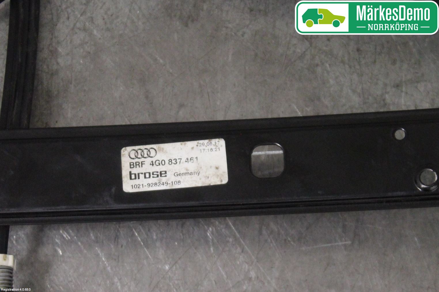 Audi A6/S6 4G 11-18 Vindusheis El Komp