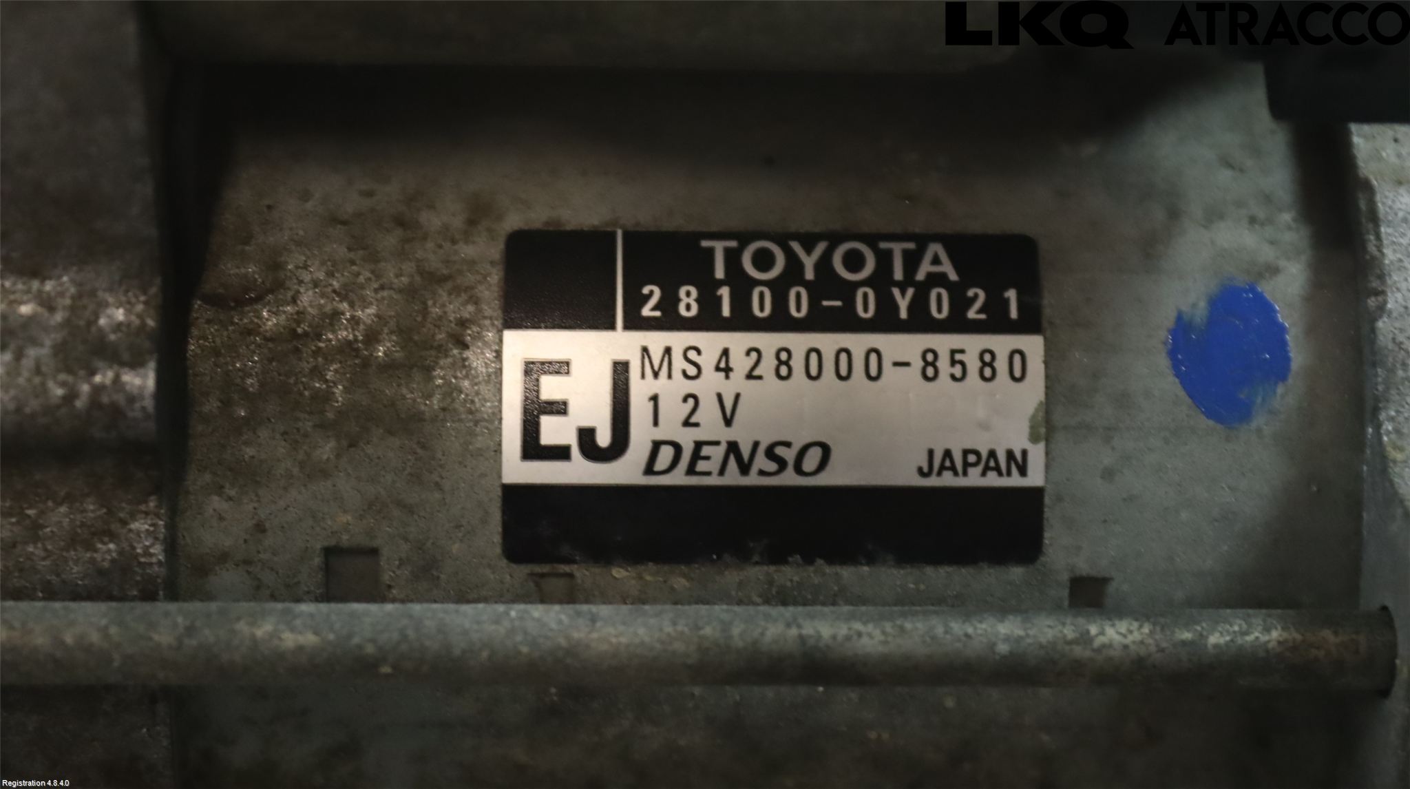 Toyota YARIS XP90 06-11 Startmotor