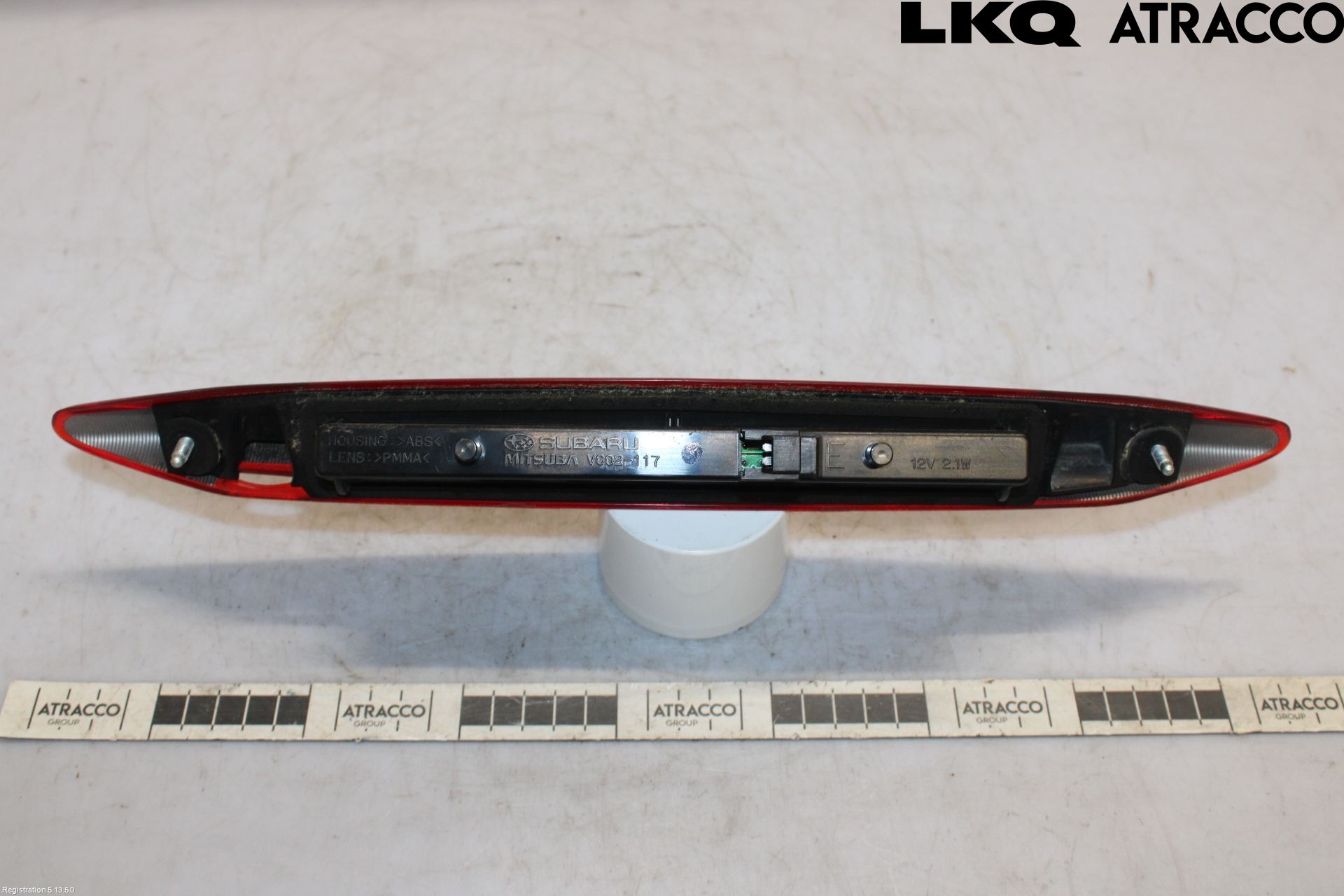 Subaru LEGACY 10-14 Bremselys Bakrute