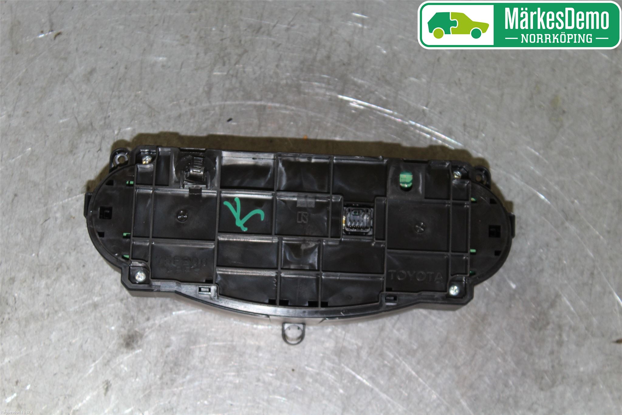Toyota YARIS XP130 15-20 Varmeapparat Panel(Regulering)