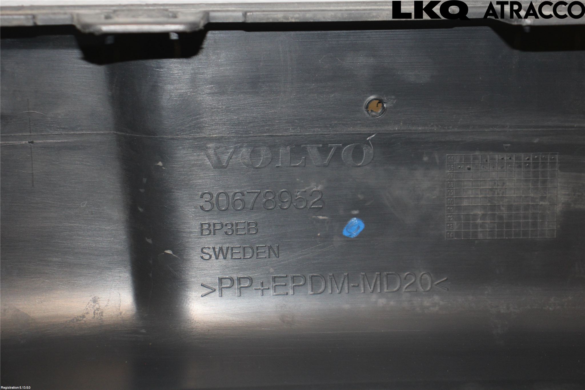 Volvo XC90 07-14 Støtfanger Foran Plastdeksel