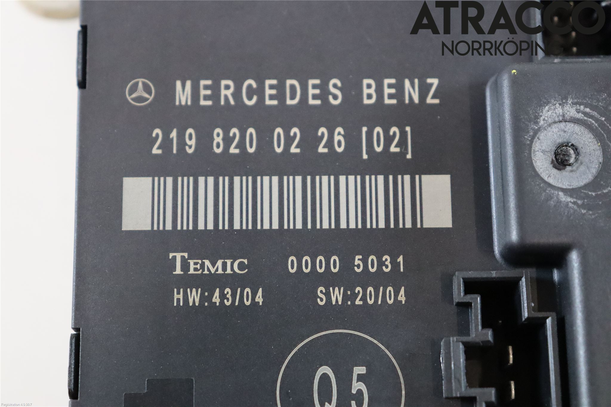 Mercedes-Benz MB CLS (C219) 03-11 Styreenhet Dør