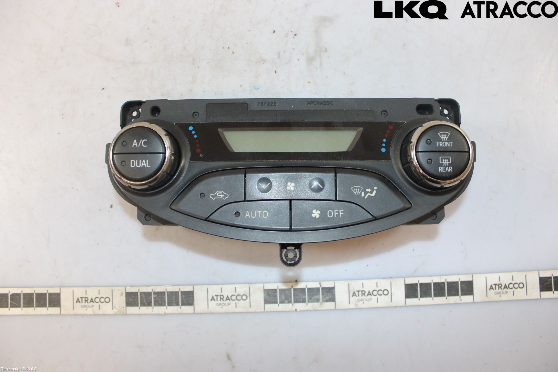 Toyota YARIS XP130 12-14 Varmeapparat Panel(Regulering)