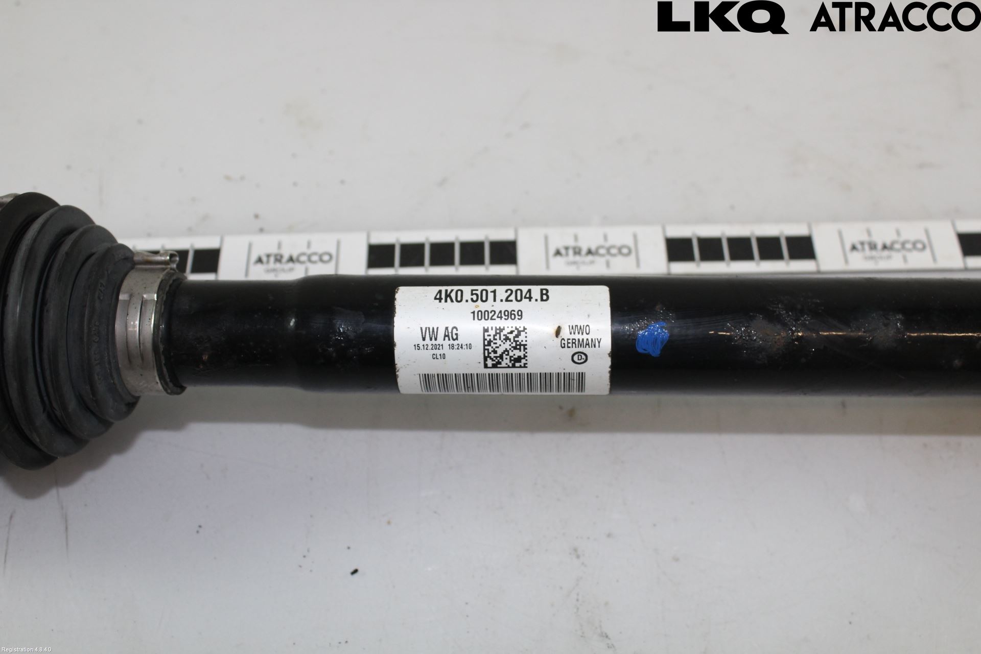 Audi A6 F2/C8 19- Drivaksel Bak Kompl Høyre