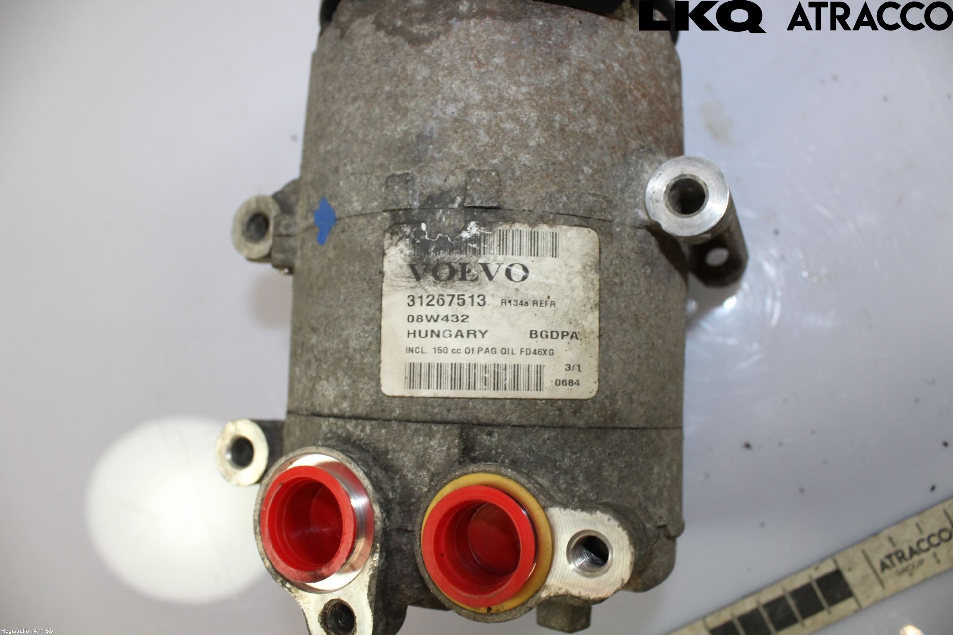 Volvo V70 08-13 Varme Ac Kompressor