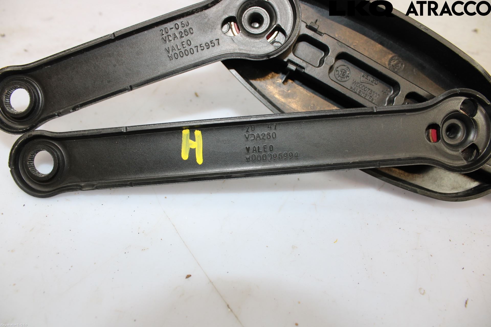 Mercedes-Benz MB EQB (X243) 22- Viskerarm-Armer Frontrute
