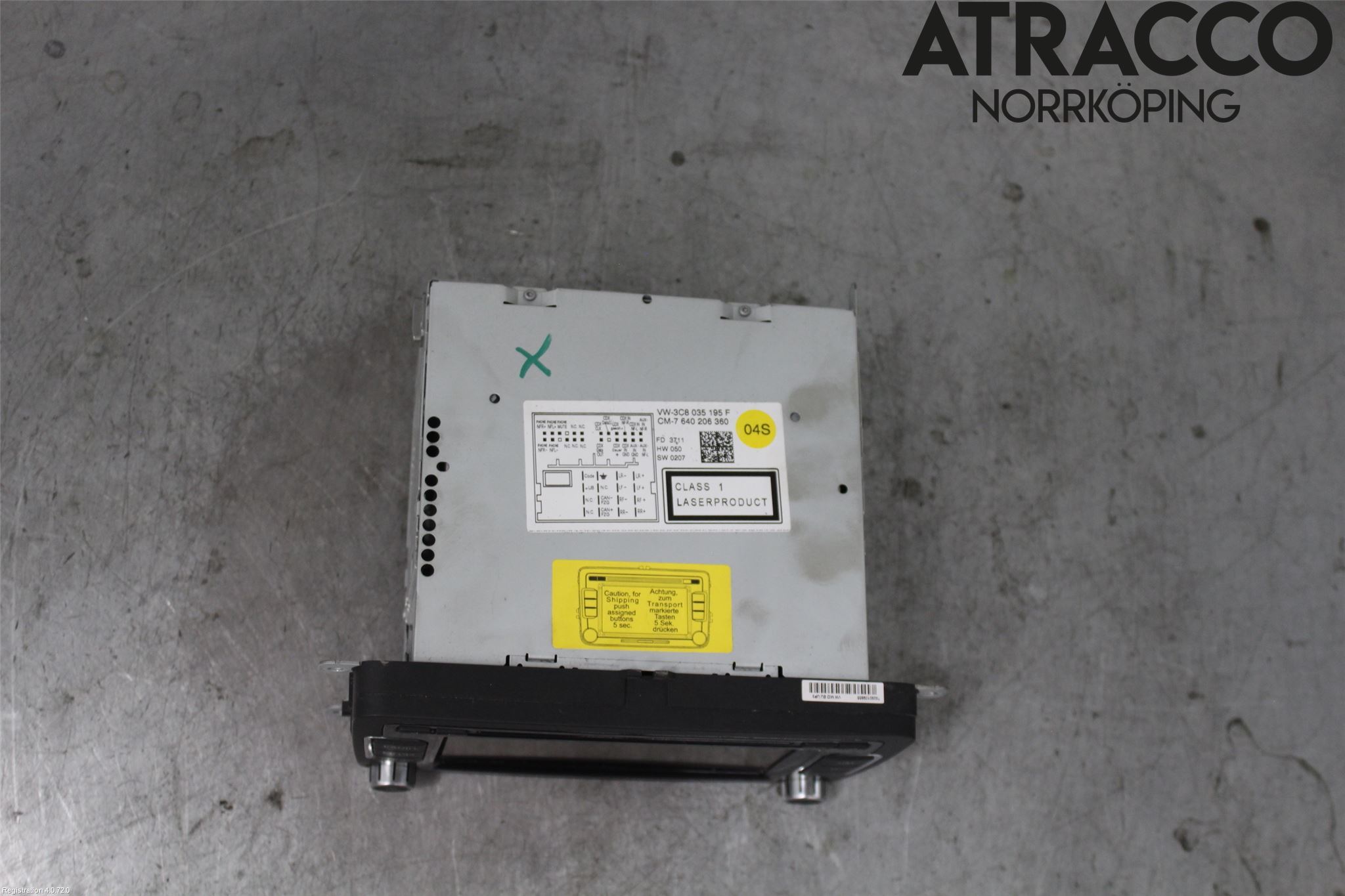 Volkswagen VW PASSAT 11-14 Stereo Radio Med Cd