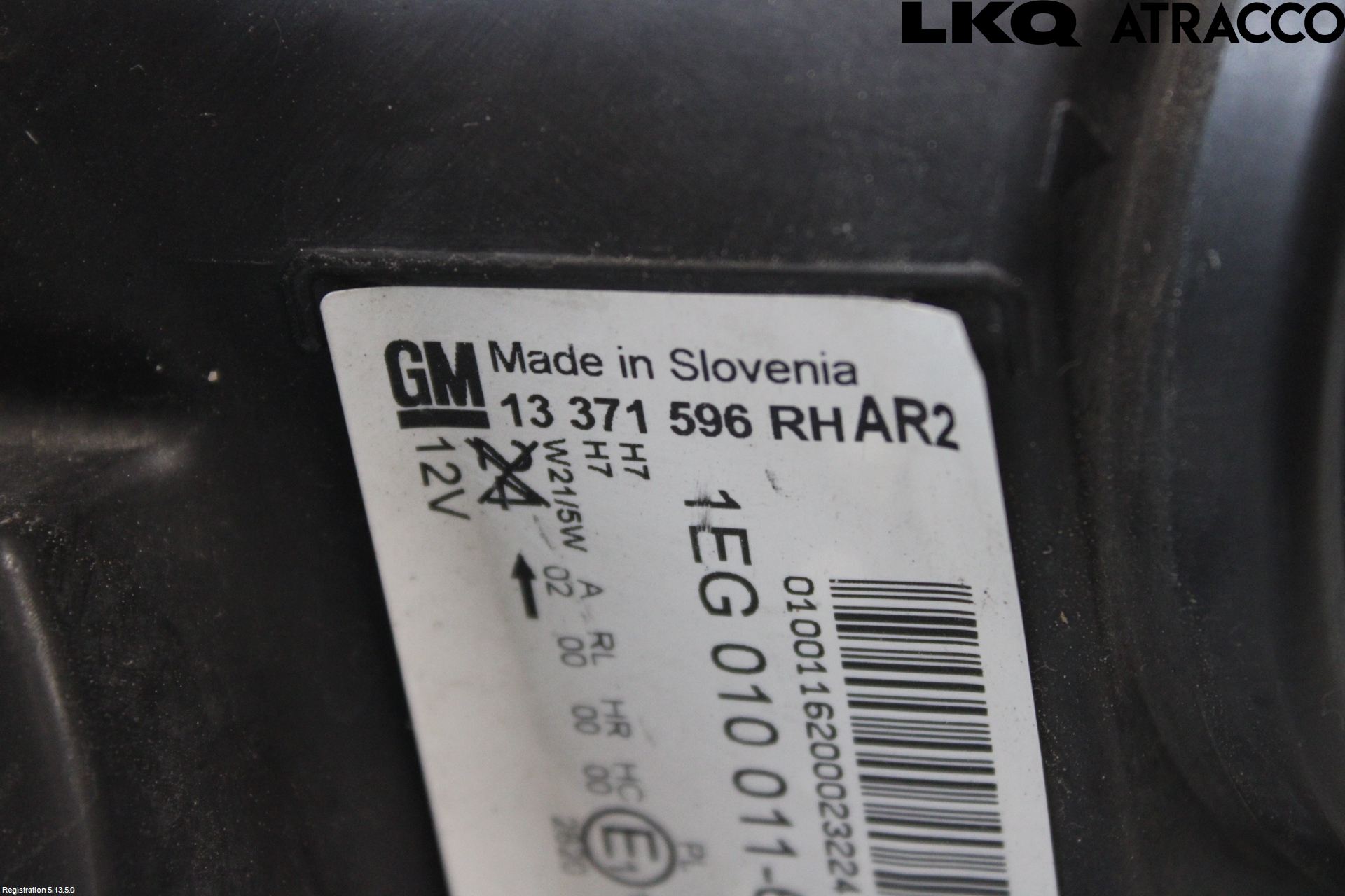 Opel ASTRA J 10-15 Frontlykt Høyre