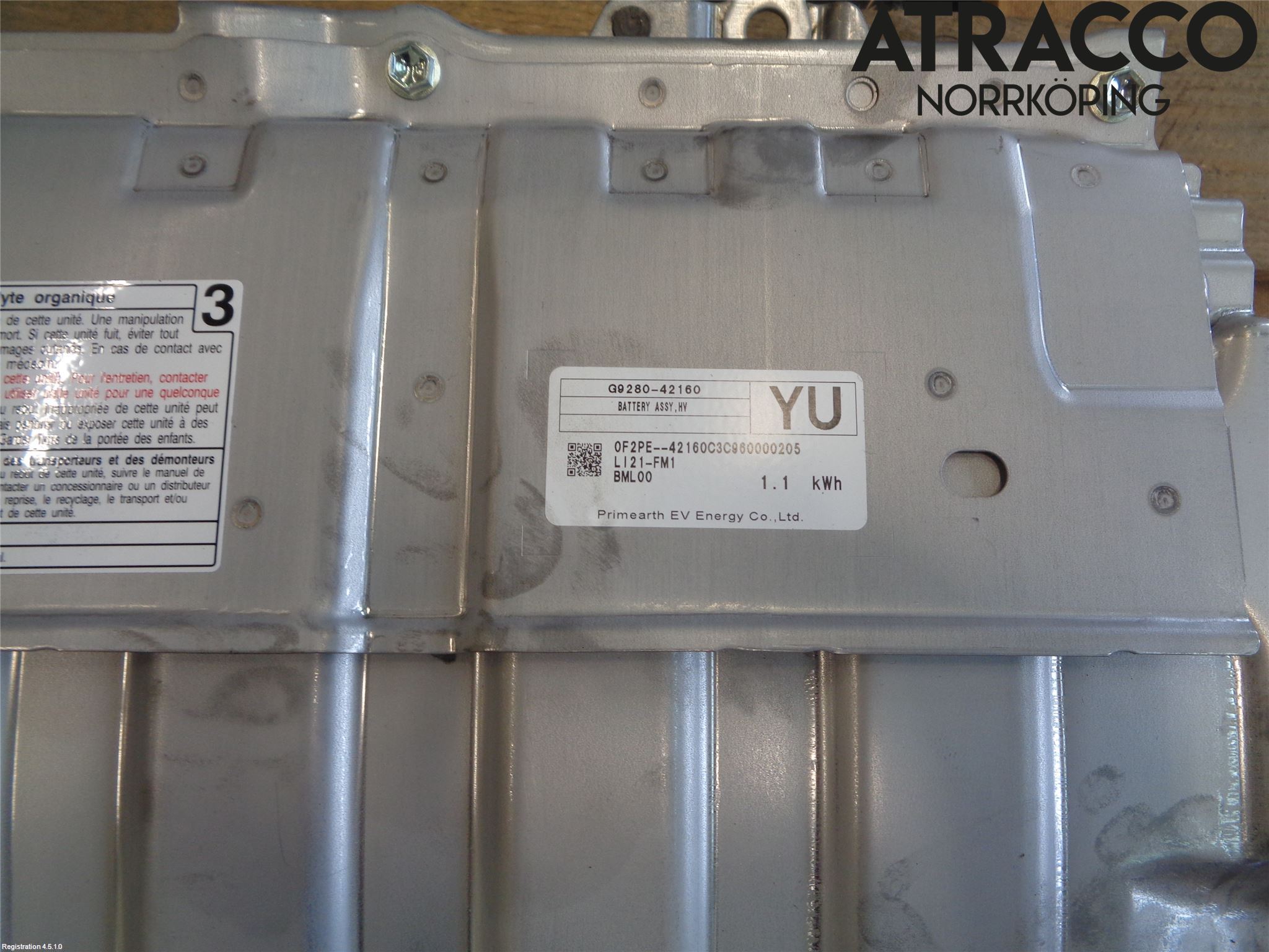 Toyota RAV4 19- Hybrid Batteri