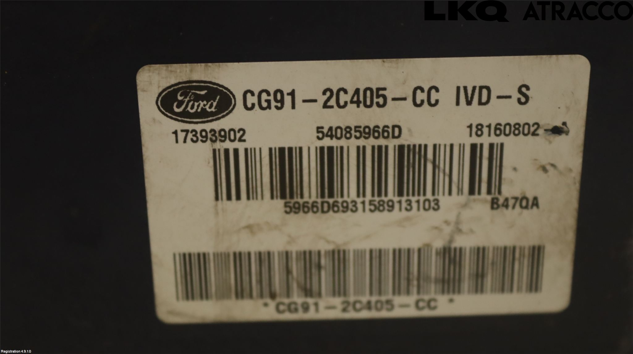 Ford S-MAX 06-15 Abs Hydraulikkaggregat