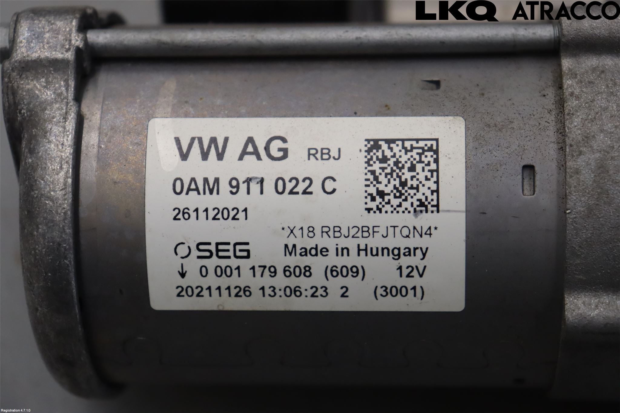 Skoda OCTAVIA (NX) 20- Startmotor
