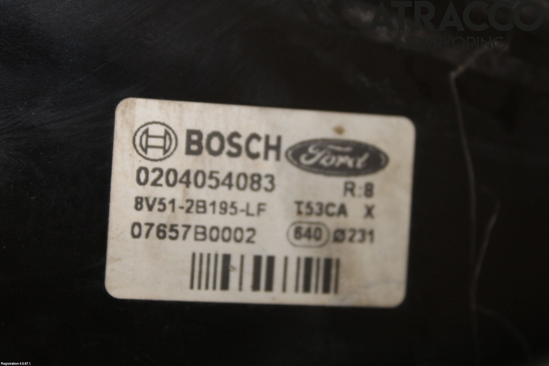 Ford FIESTA 13-17 Bremseservo
