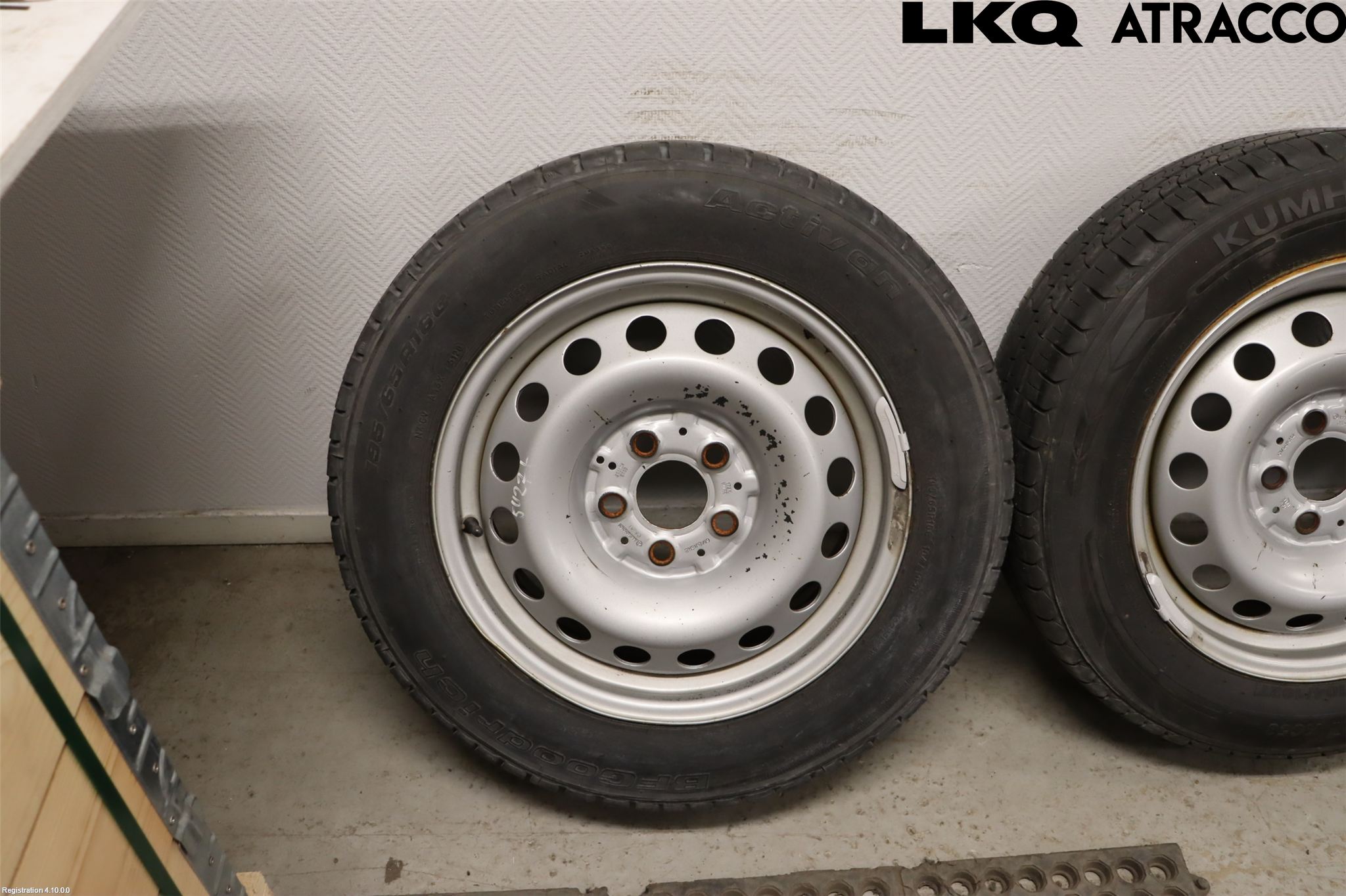 Mercedes-Benz MB VITO/V-KLASS (W640,W447,W448) 14- Dekk Sommer På Stål Felg 4Stk