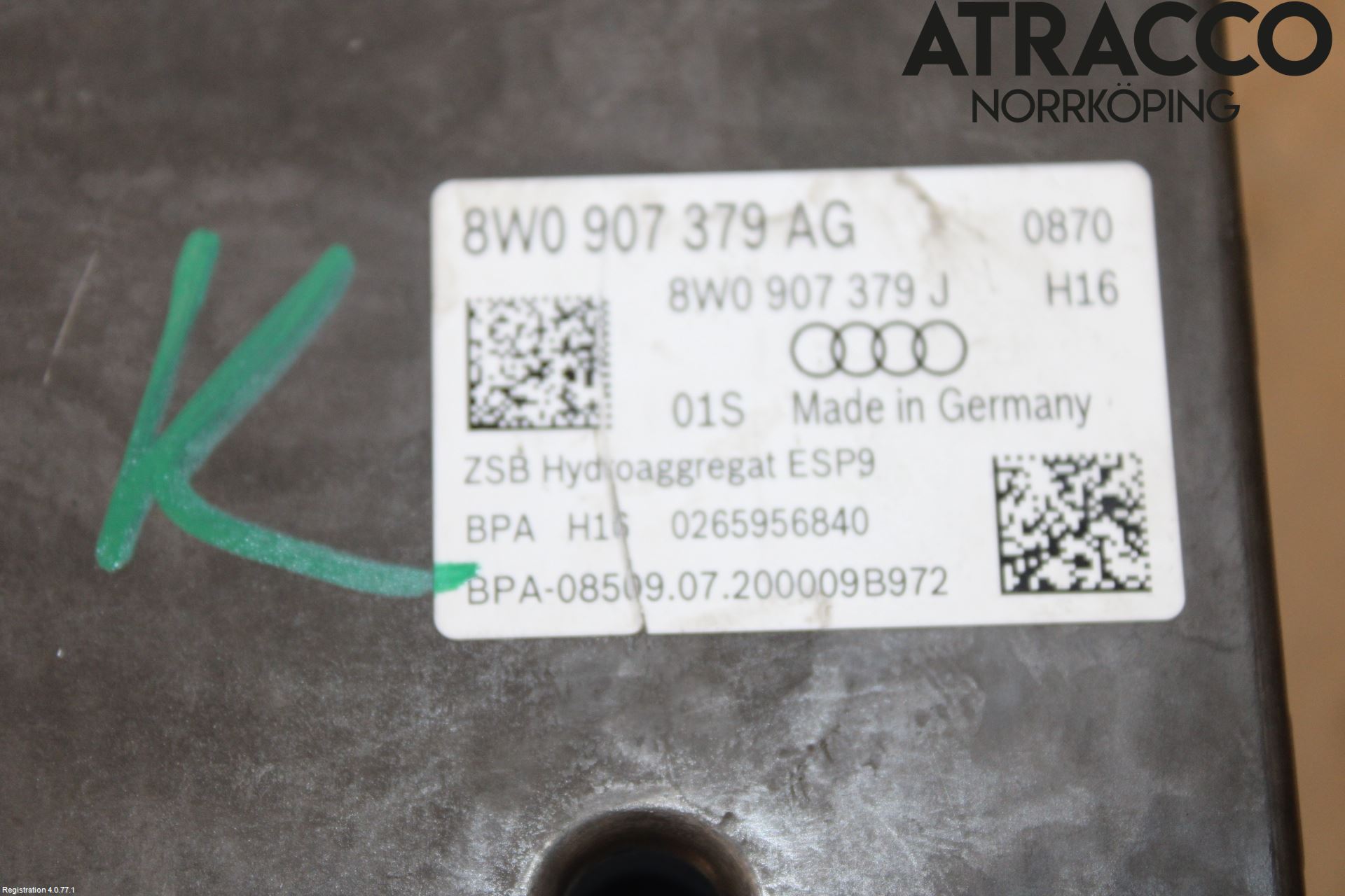 Audi A5 17- Abs Hydraulikkaggregat