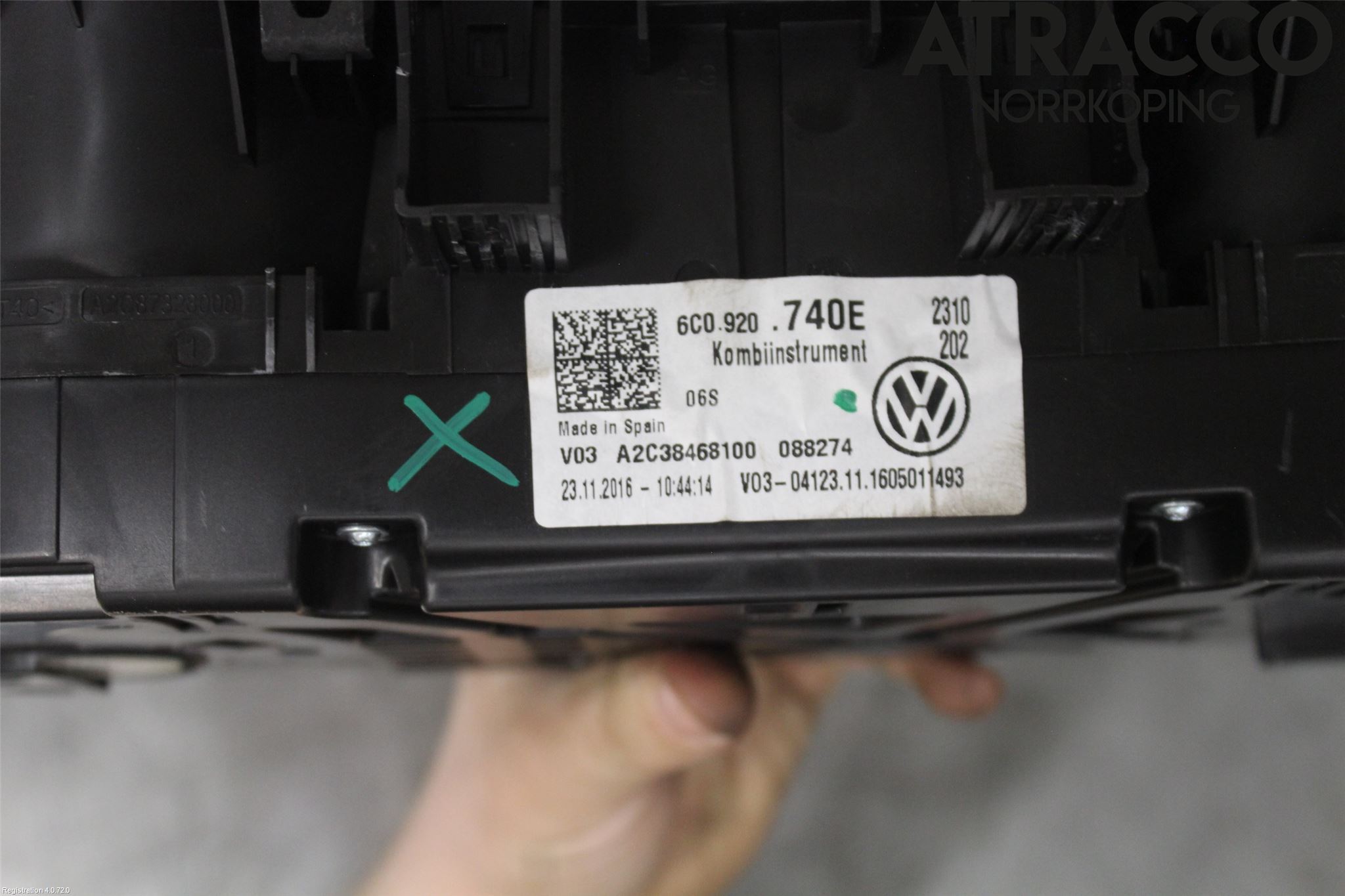 Volkswagen VW POLO 10-17 Instr Kombinert