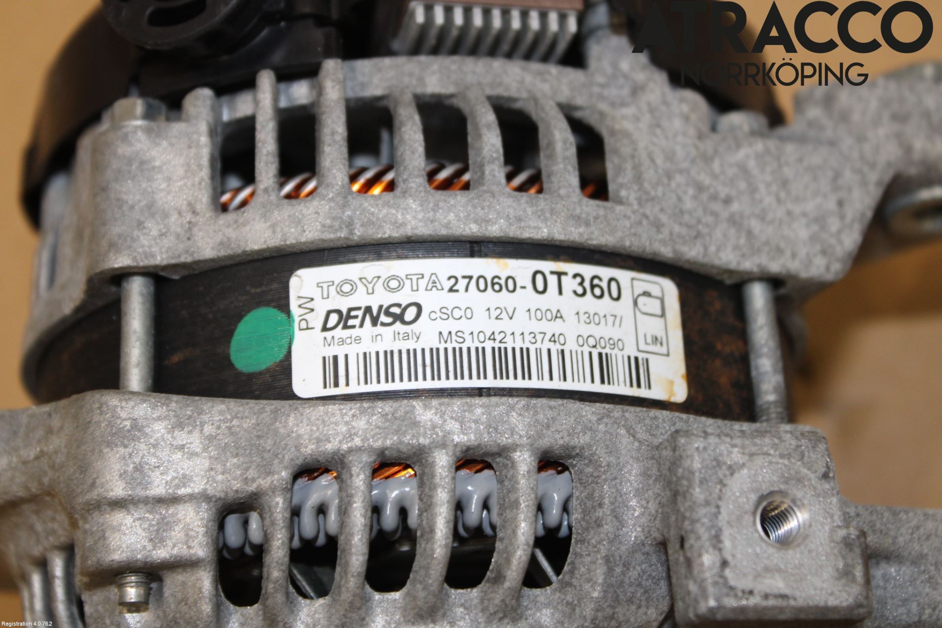 Toyota AVENSIS 16-18 Dynamo