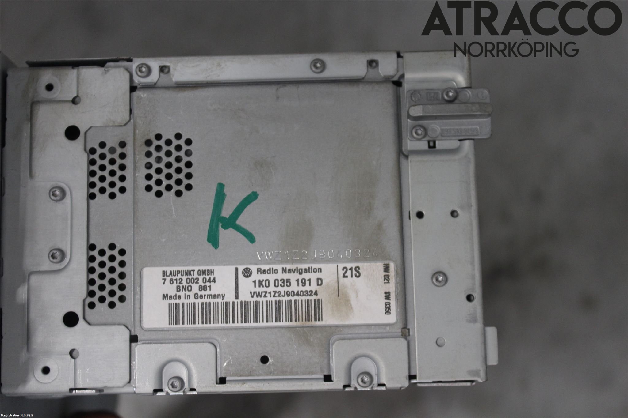 Volkswagen VW TOURAN 03-10 Stereo Radio Med Cd
