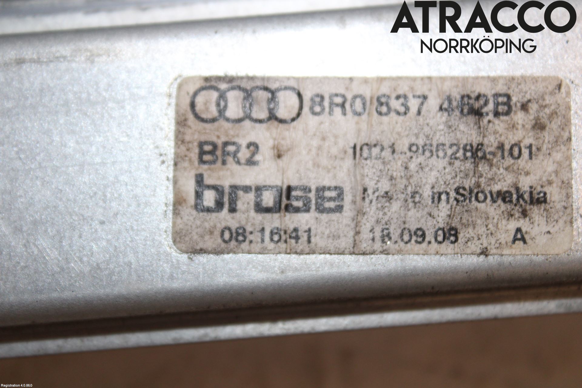 Audi Q5 09-16 Vindusheis El Komp