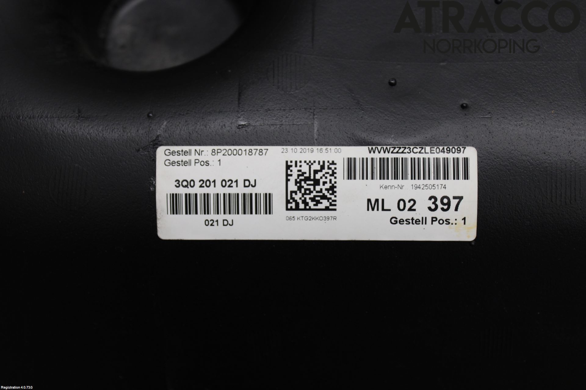 Volkswagen VW PASSAT 20-24 Drivstofftank Innsprøytning