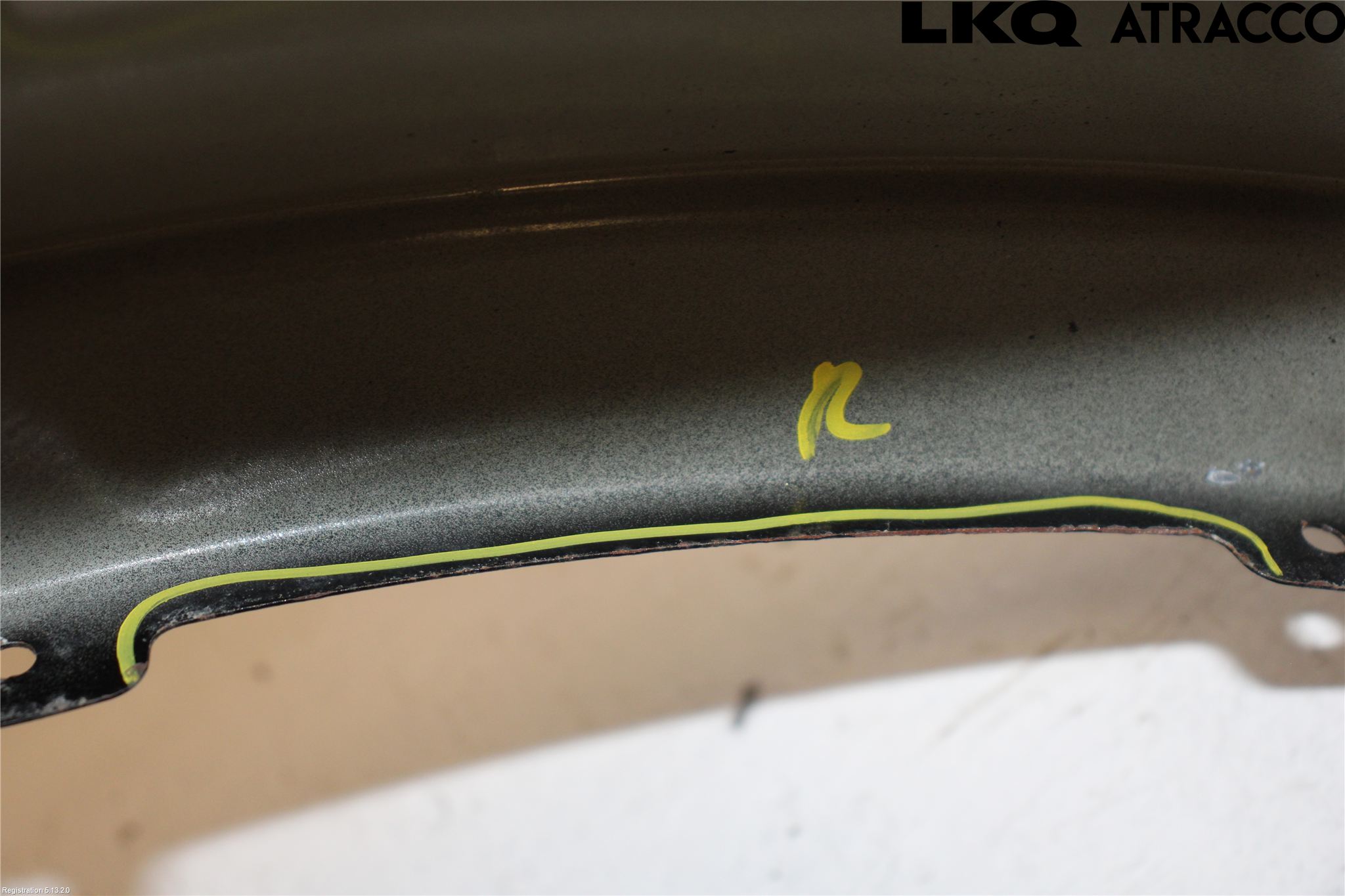 BMW X3 E83     03-10 Skjerm Foran Venstre