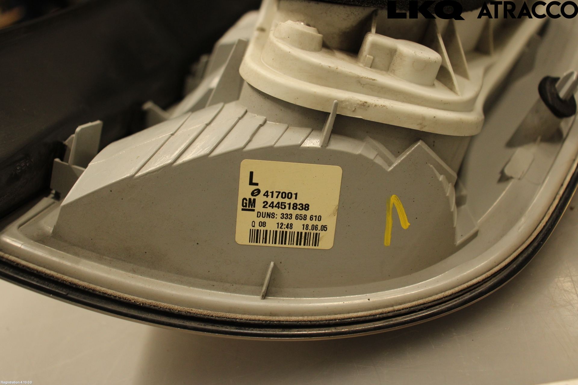 Opel ASTRA H 04-12 Baklykt Venstre