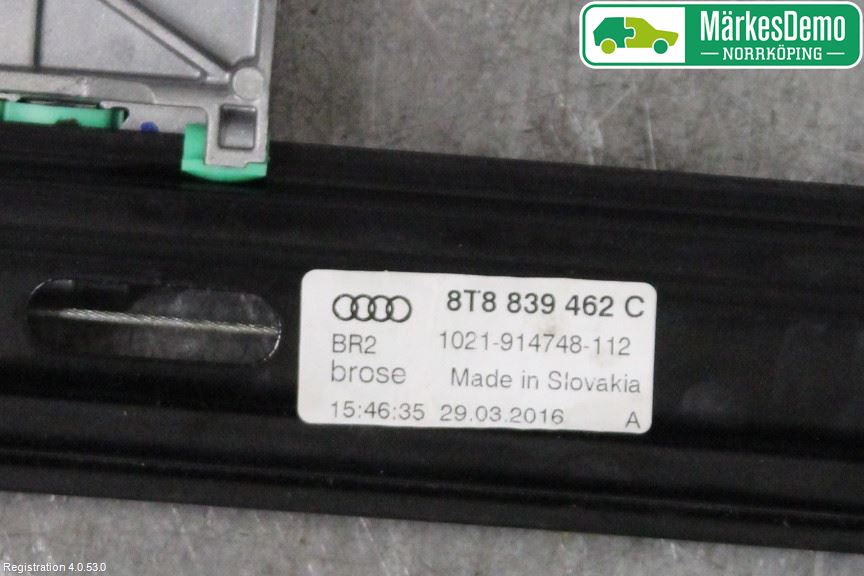 Audi A5 07-16 Vindusheis El Komp