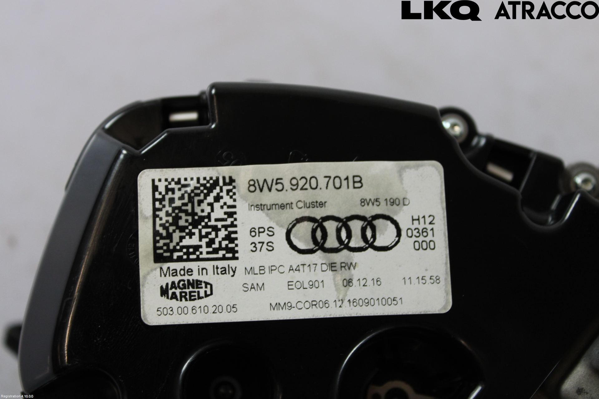 Audi A4/S4 B9 16-19 Instr Kombinert