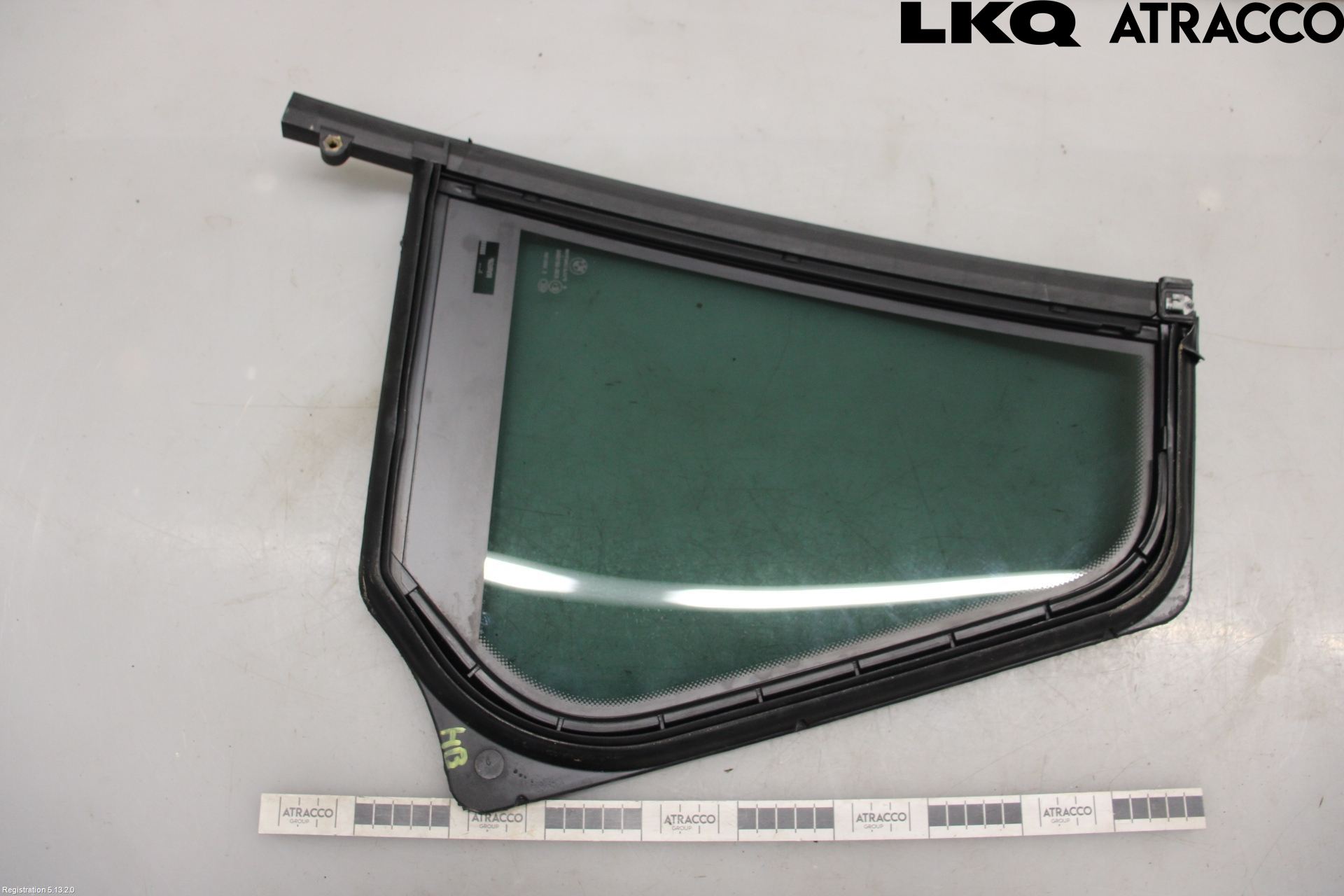 BMW 5 F10/F11/F18 09-17 Dørrute Bak Høyre Trekant 4D