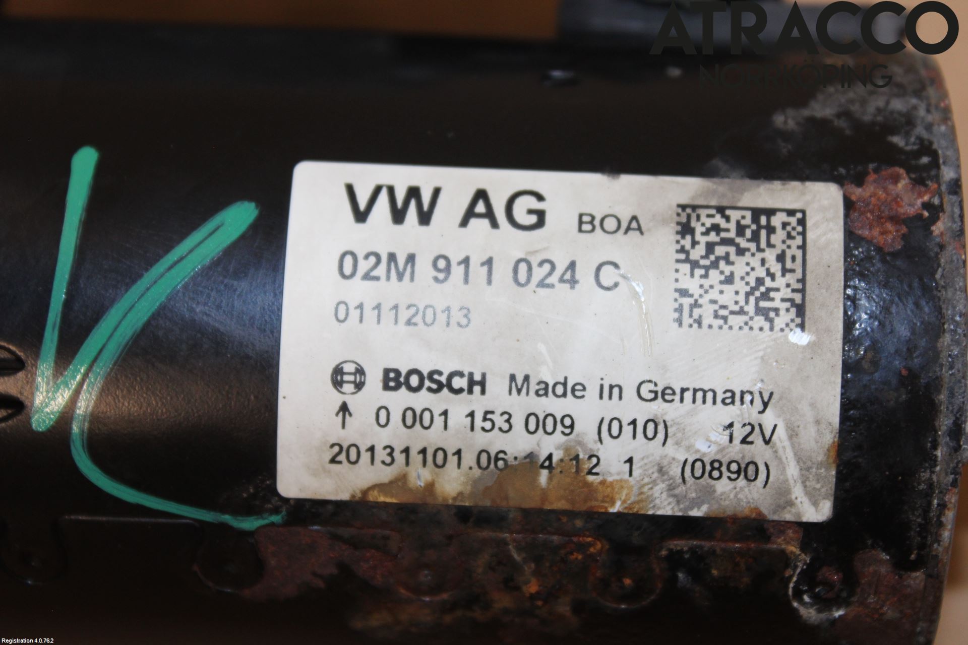 Volkswagen VW PASSAT 11-14 Startmotor Diesel
