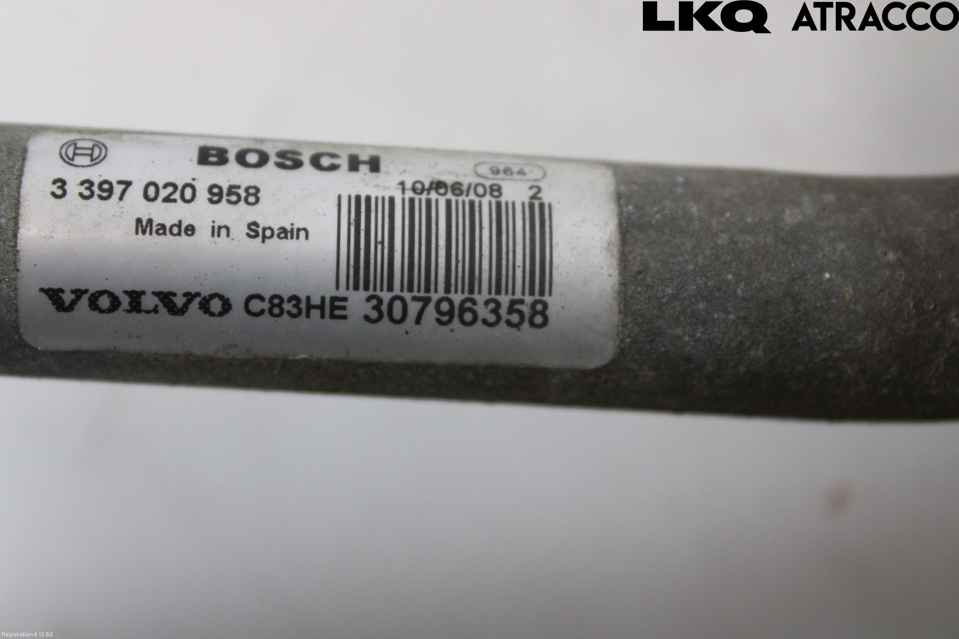 Volvo XC70 08-13 Viskeroverføring Frontrute