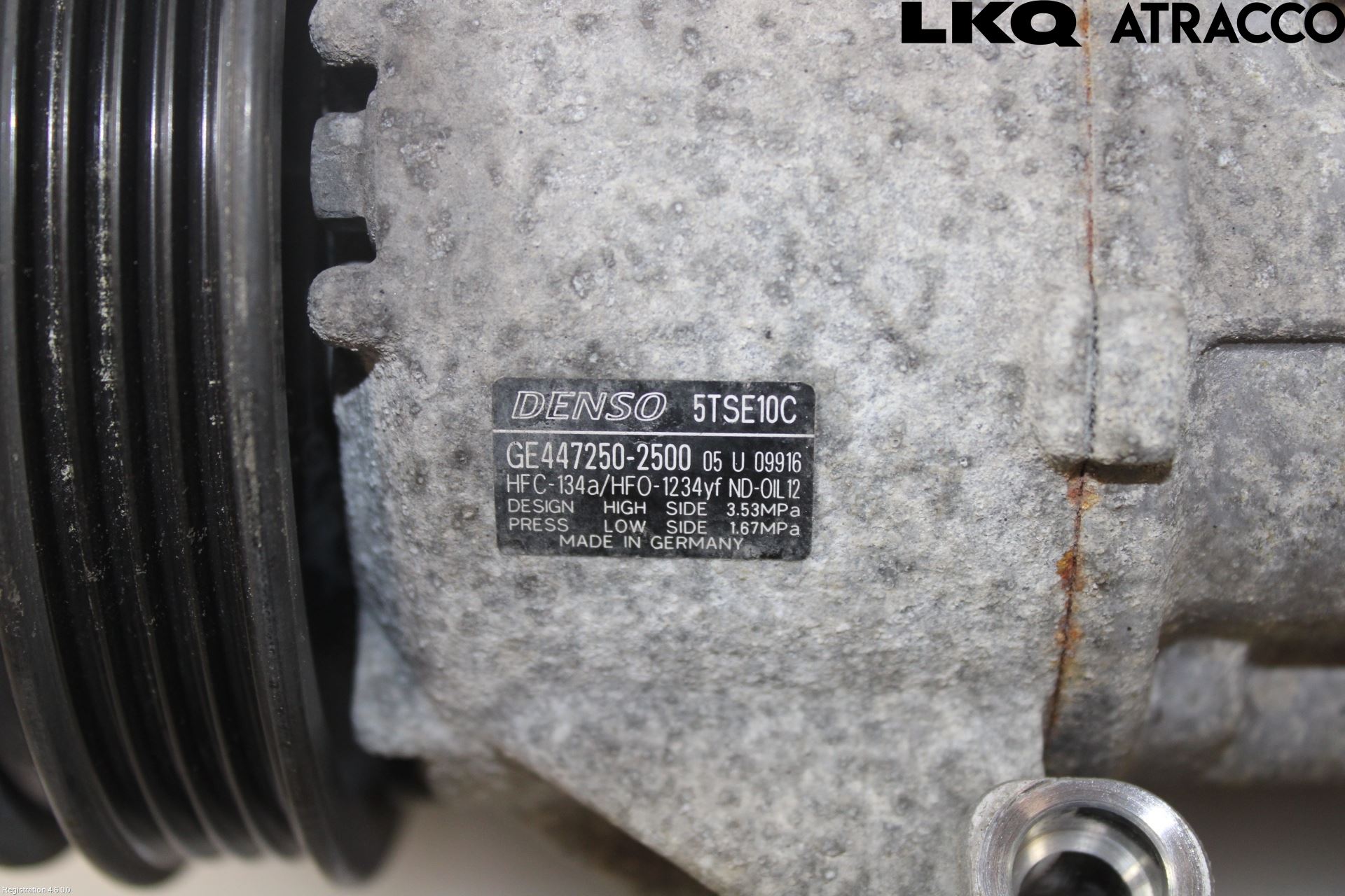 Toyota YARIS XP130 15-20 Varme Ac Kompressor