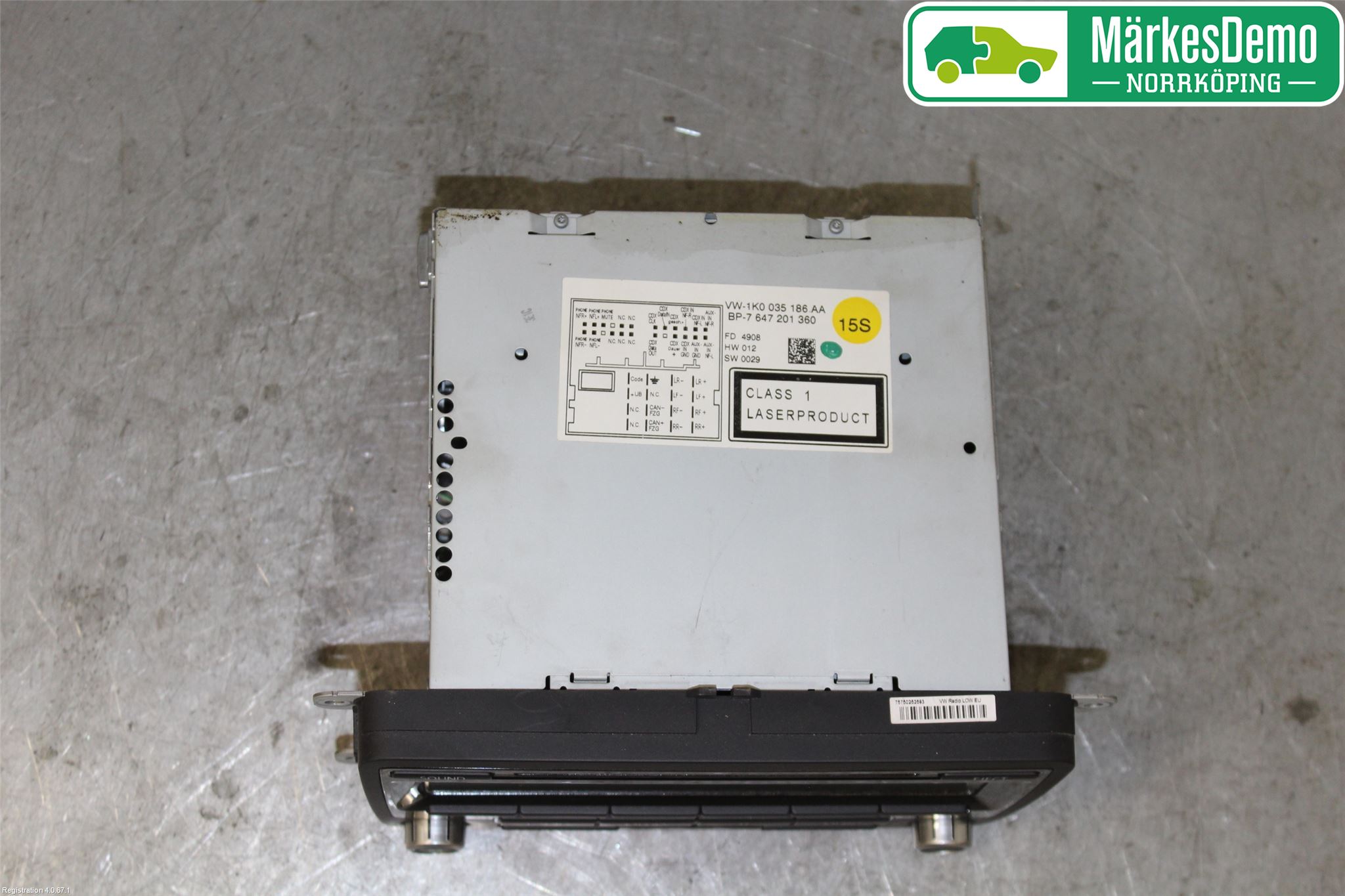 Volkswagen VW PASSAT 05-11 Stereo Radio Med Cd