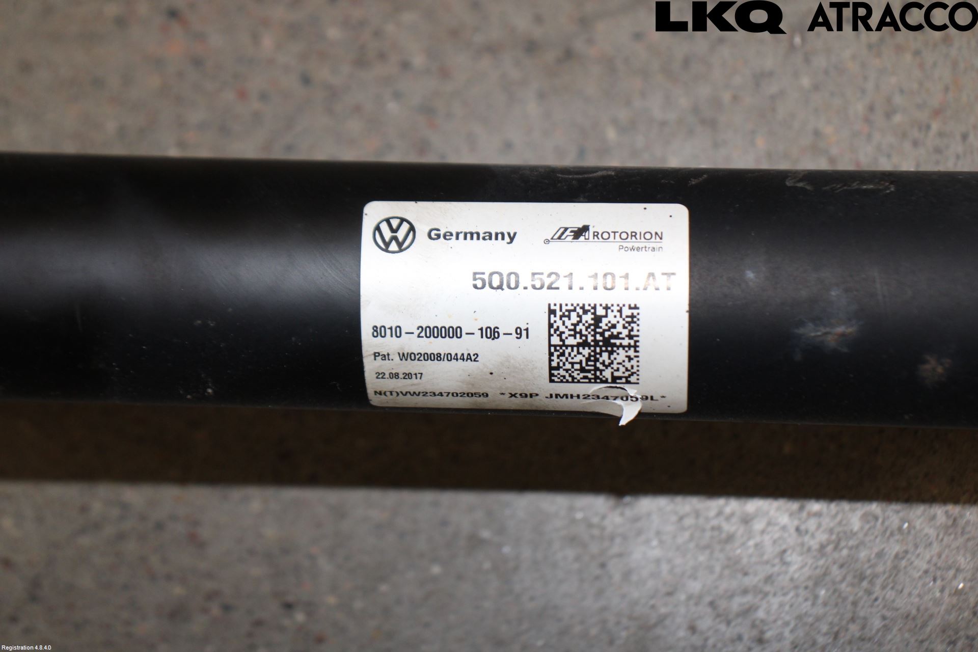 Seat ATECA 16->> Mellomaksel Kompl